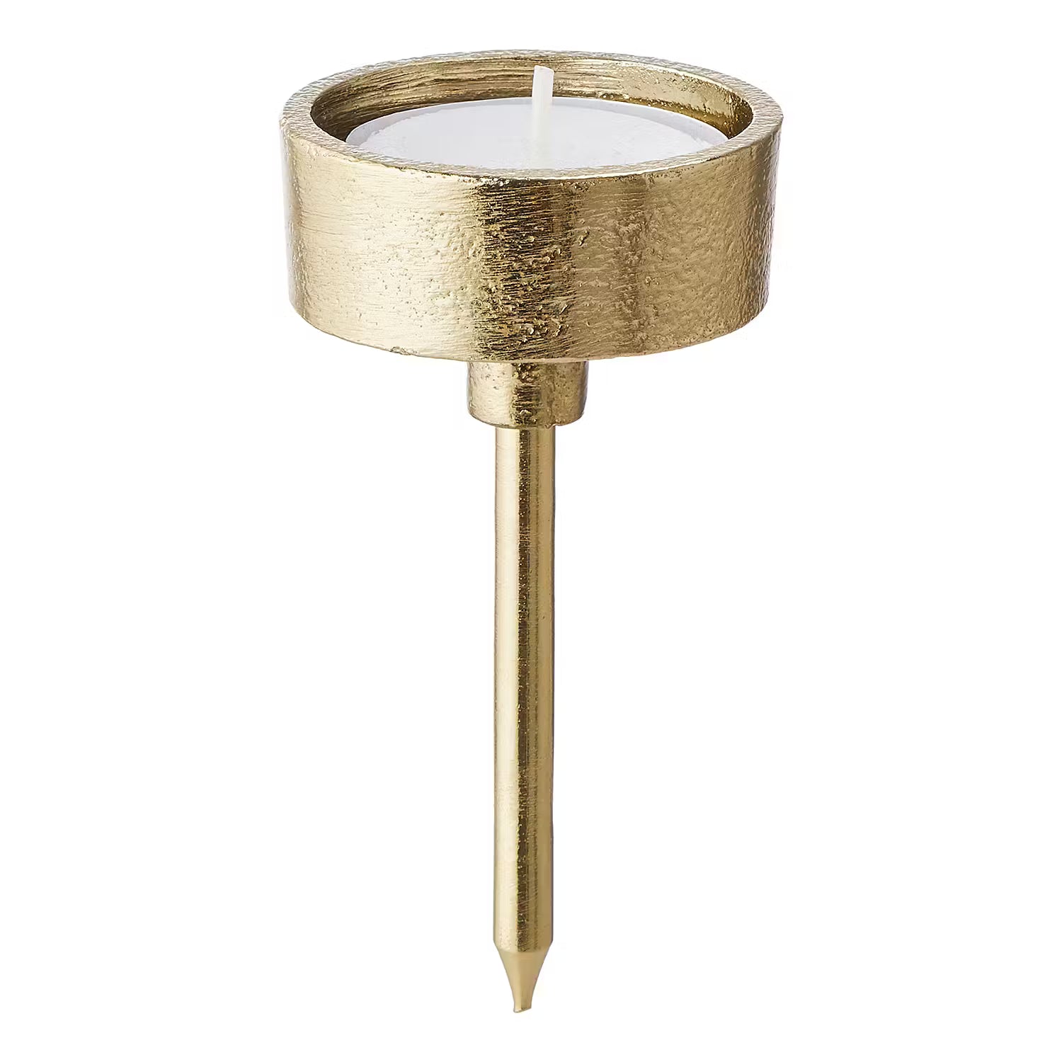 ADVENT Picker für Teelicht 4er-Set - Aluminium - Gold