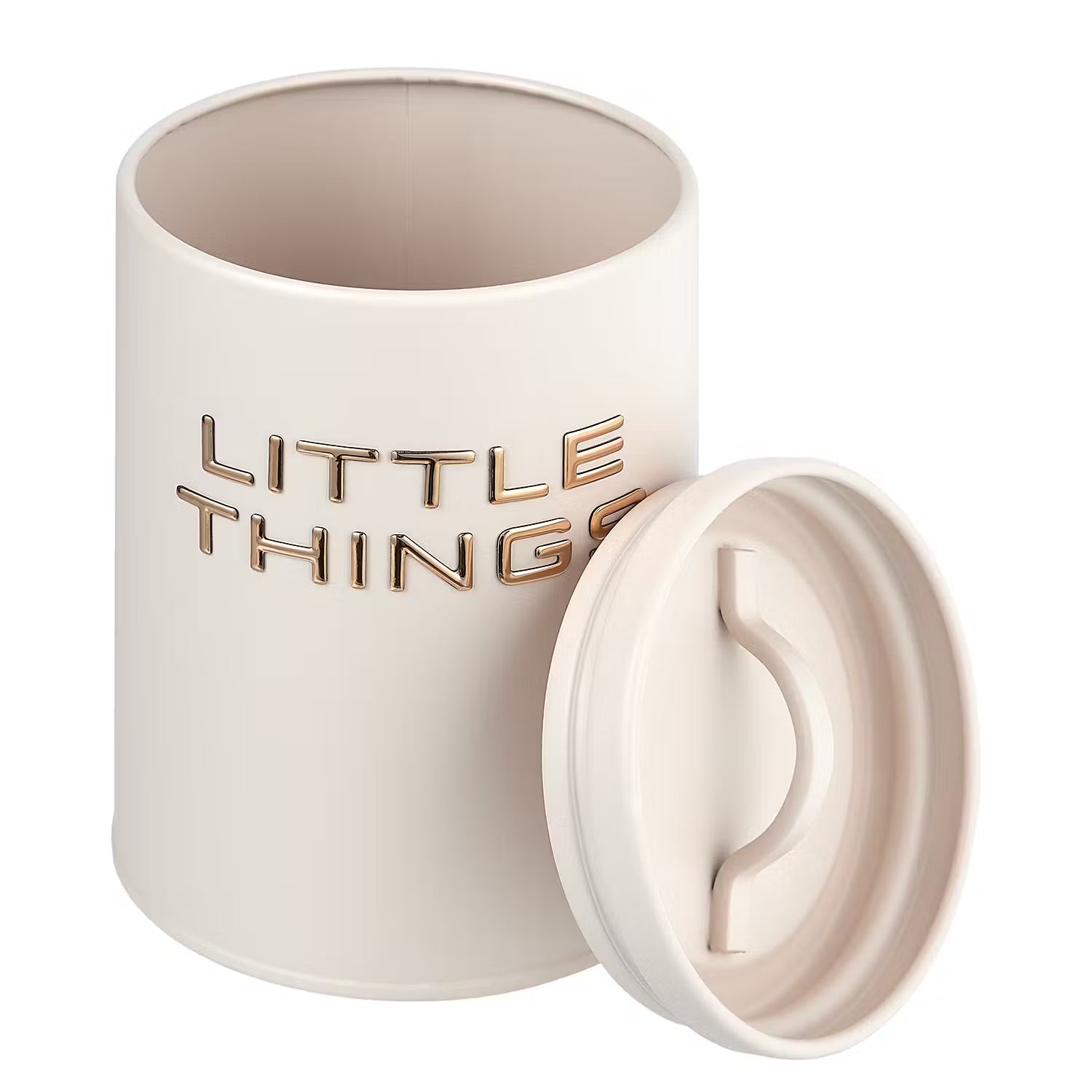 COOL KITCHEN Dose Little Things - Stahl - Beige