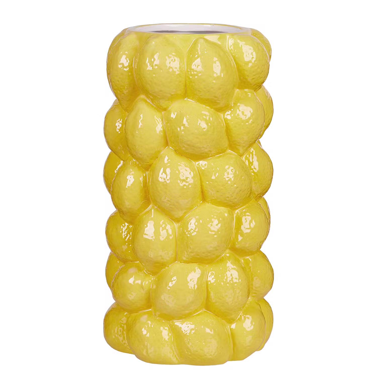 LEMON Vase - Dolomit - Gelb