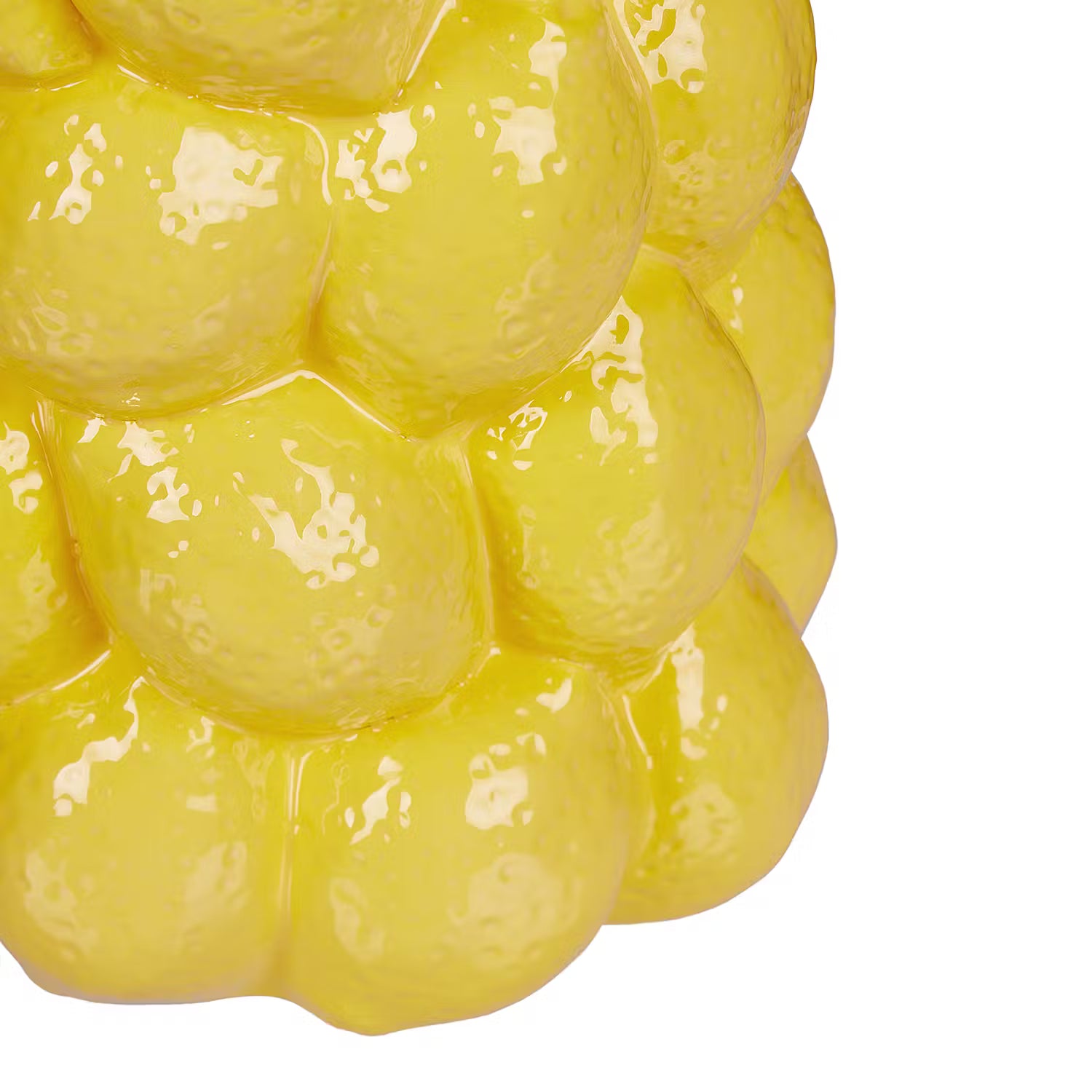 LEMON Vase - Dolomit - Gelb