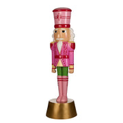 JAMES Nussknacker XL - Polyresin / Fibreclay - Pink
