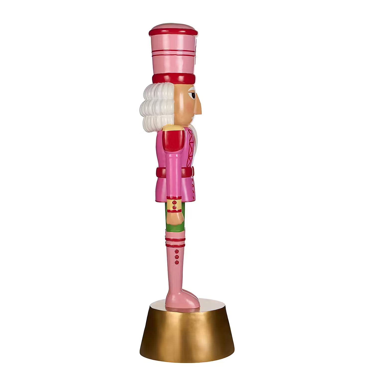JAMES Nussknacker XL - Polyresin / Fibreclay - Pink