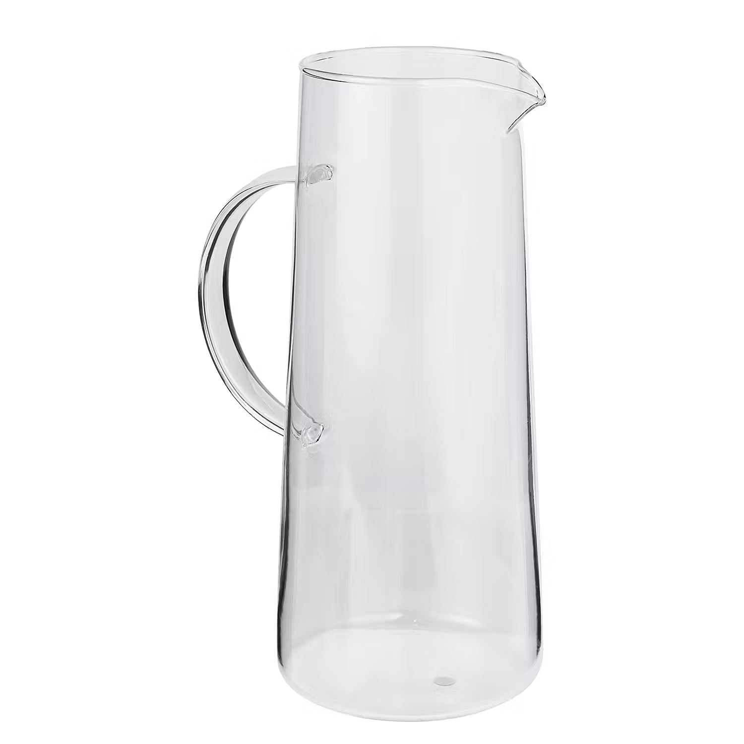 SPOUT Karaffe - Borosilikatglas / Edelstahl / Silikon - Transparent