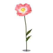 BLOOM Deko-Blume - Papier / Eisen - Pastellorange