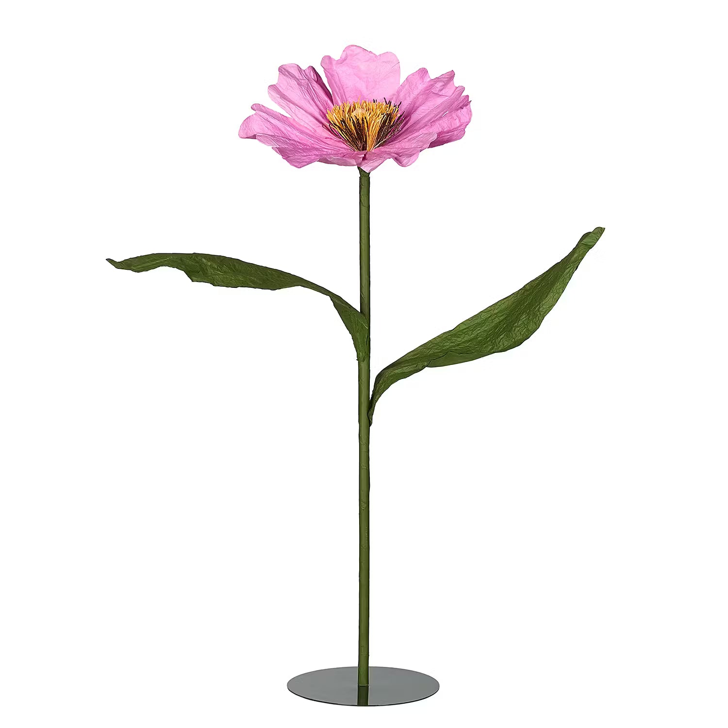 BLOOM Deko-Blume - Papier / Eisen - Violett