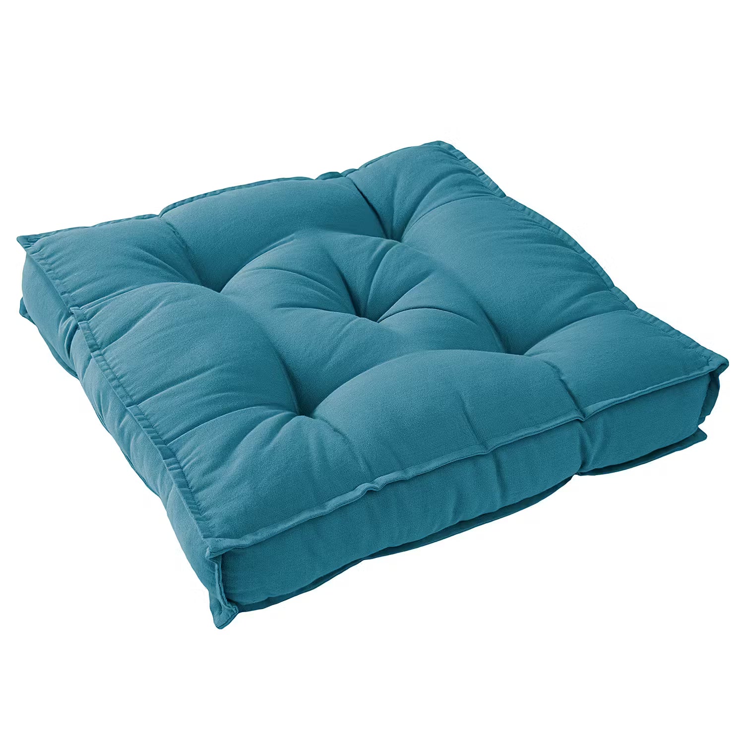 SOLID Sitzkissen - Baumwolle / Polyester - Blau