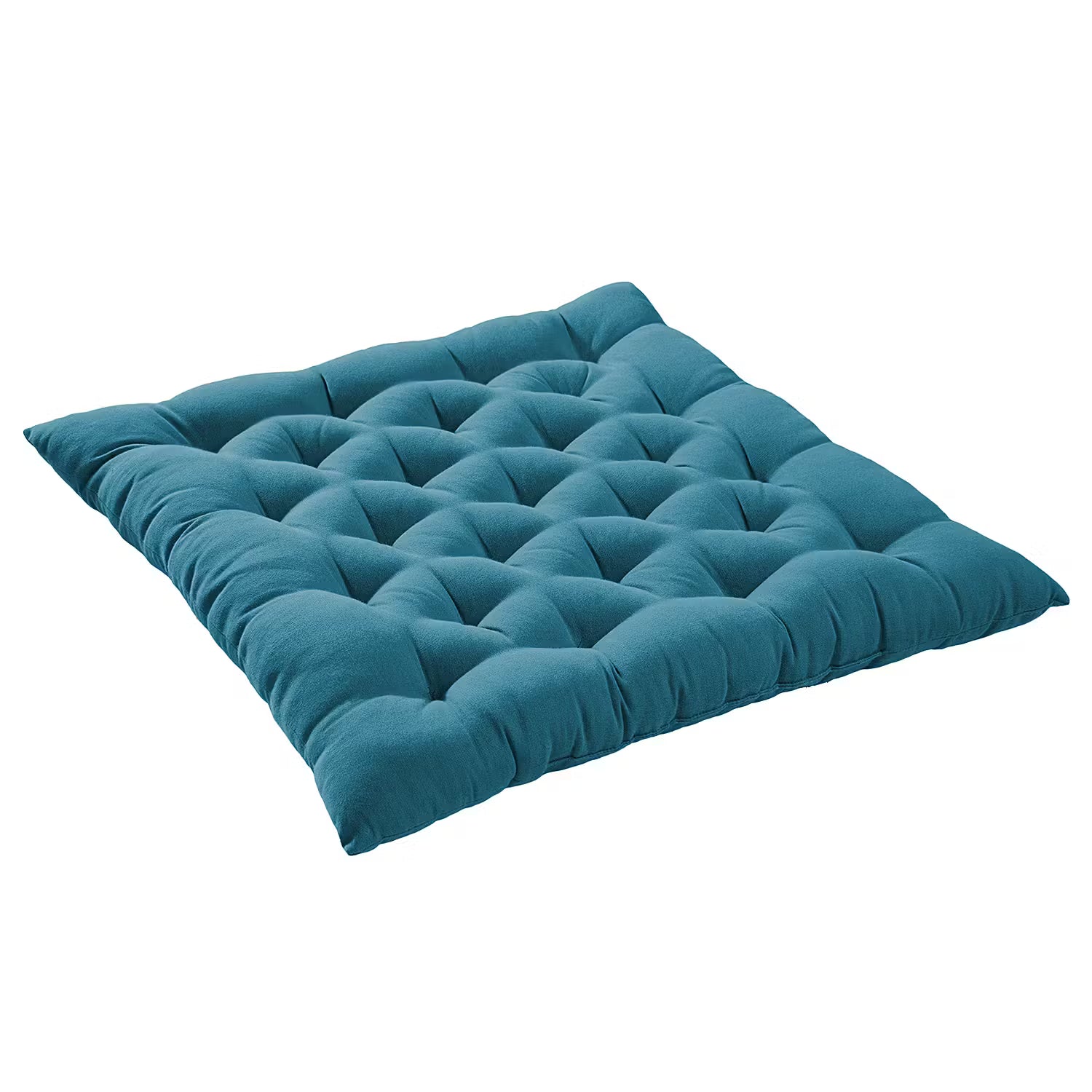 SOLID Futonkissen - Baumwolle / Polyester - Blau
