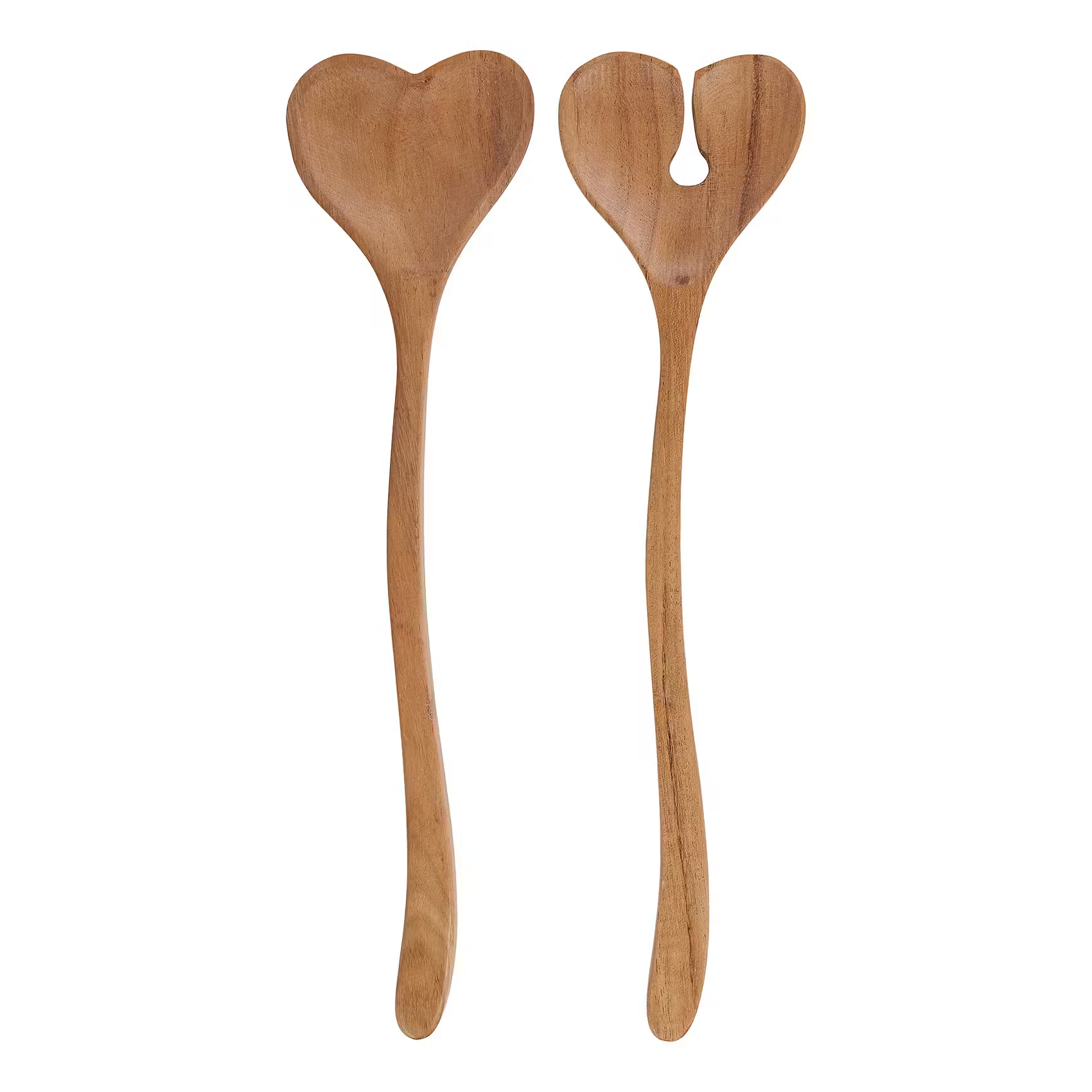 ACACIA Salatbesteck-Set Herz 2-tlg.