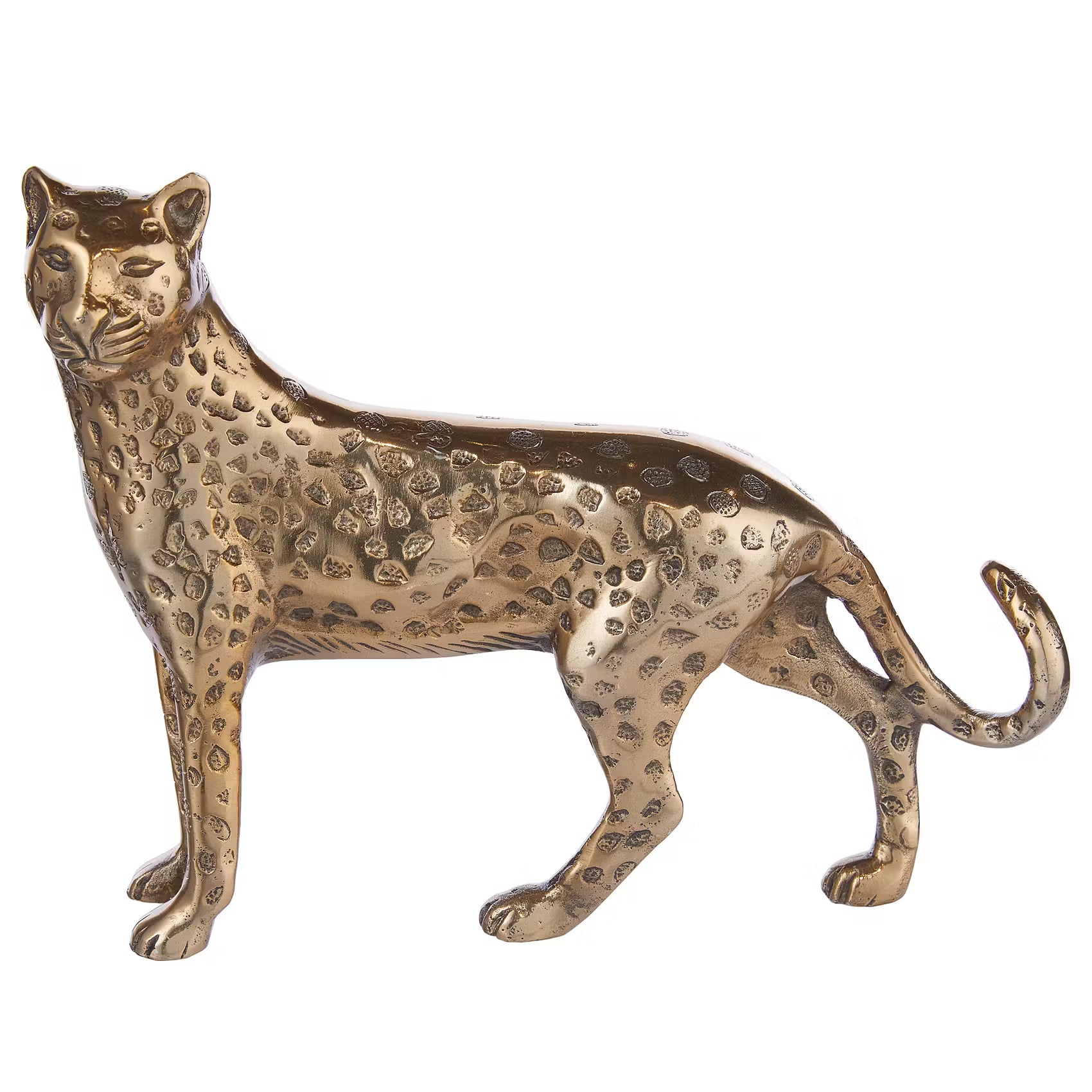 GOLDEN NATURE Deko-Leopard