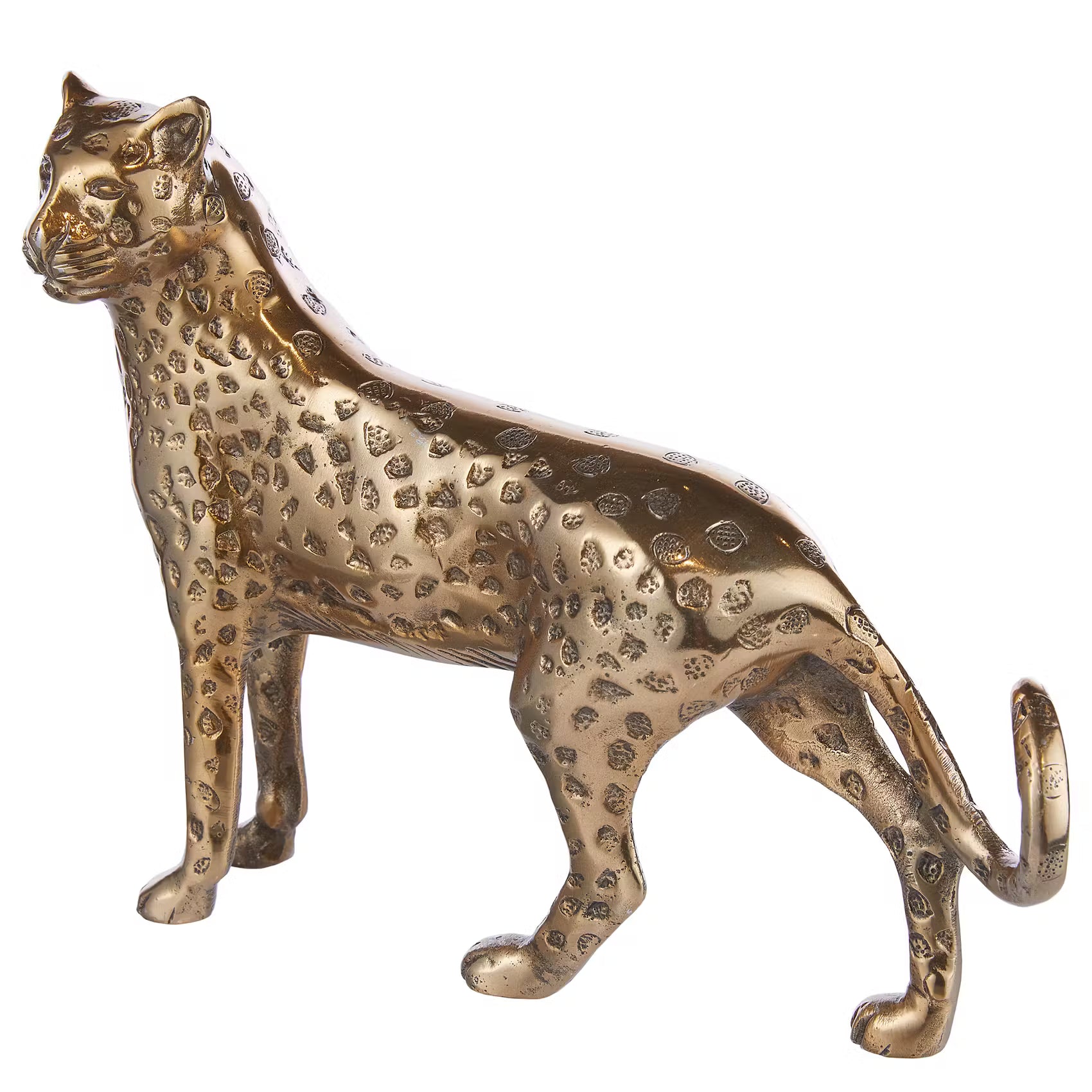 GOLDEN NATURE Deko-Leopard