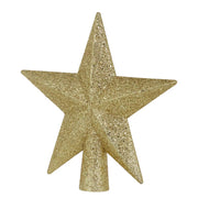 X-MAS Baumspitze Stern Glitter