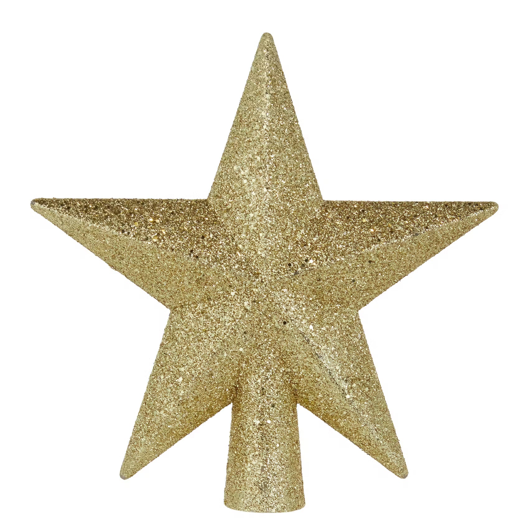 X-MAS Baumspitze Stern Glitter