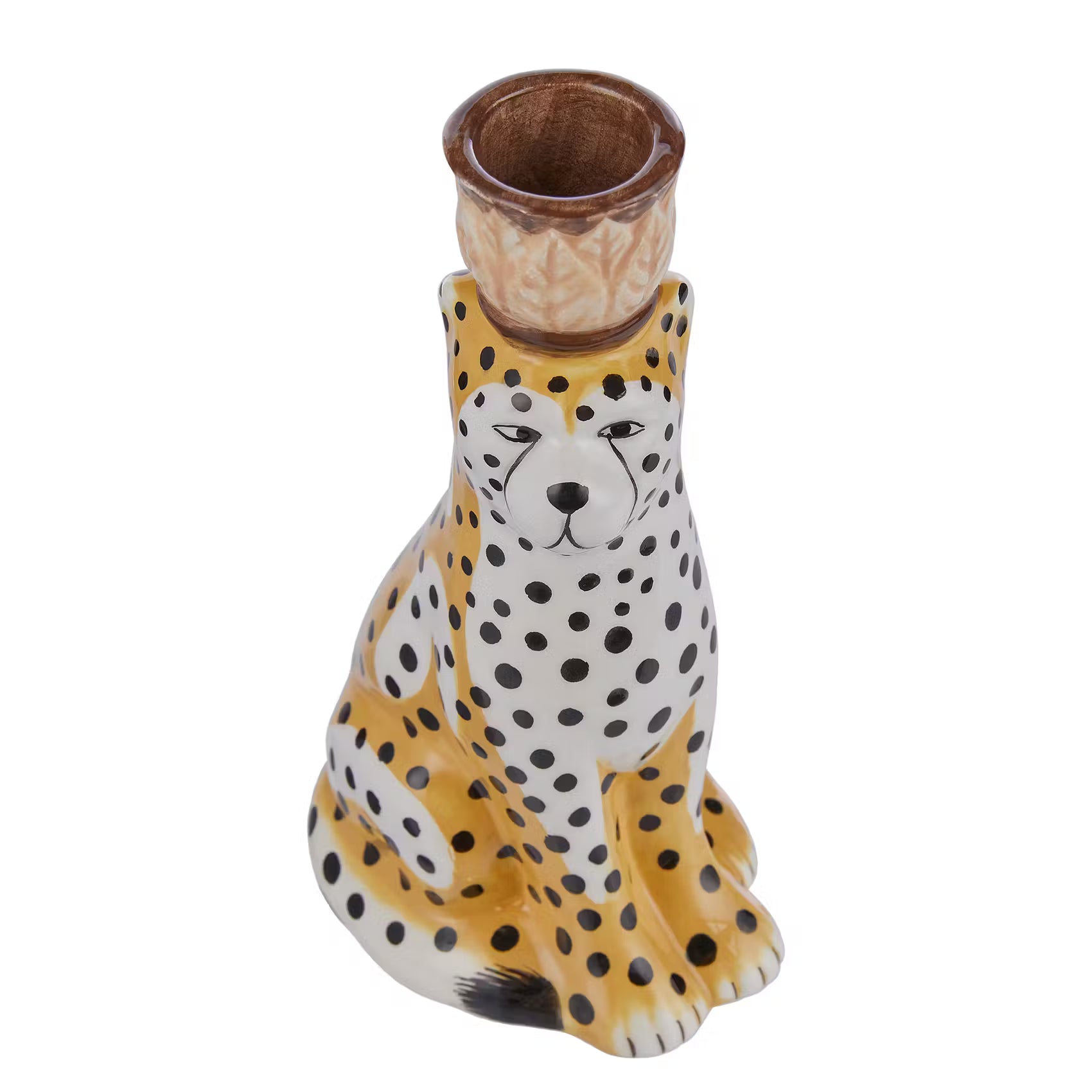 LEO Kerzenhalter - Dolomit - Beige