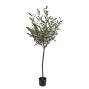FLORISTA Kunstpflanze Olivenbaum - Polyester / Polyethylen - Natur
