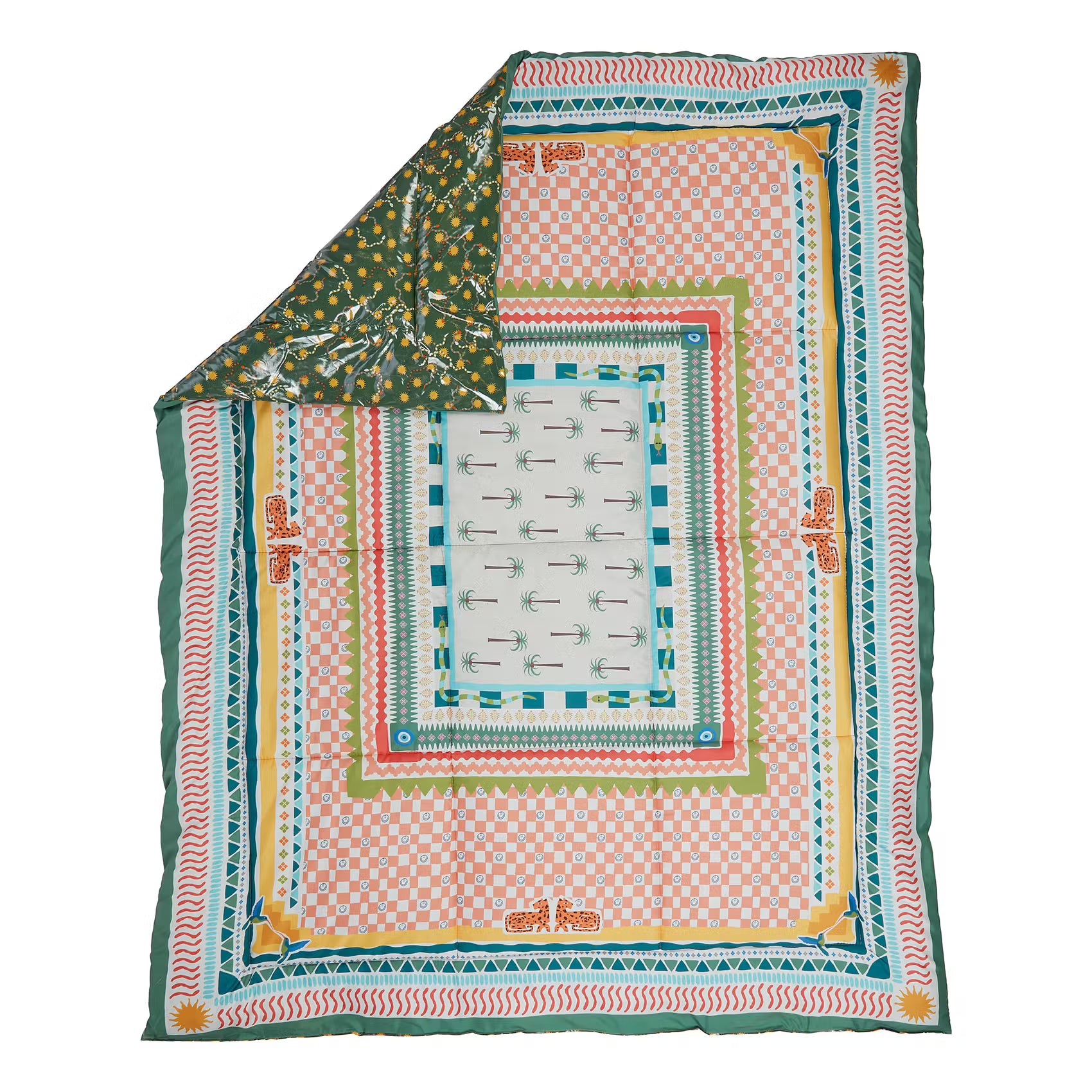 PICNIC DELUXE Picknickdecke Desert Vibes - Baumwolle / Polyester - Mehrfarbig