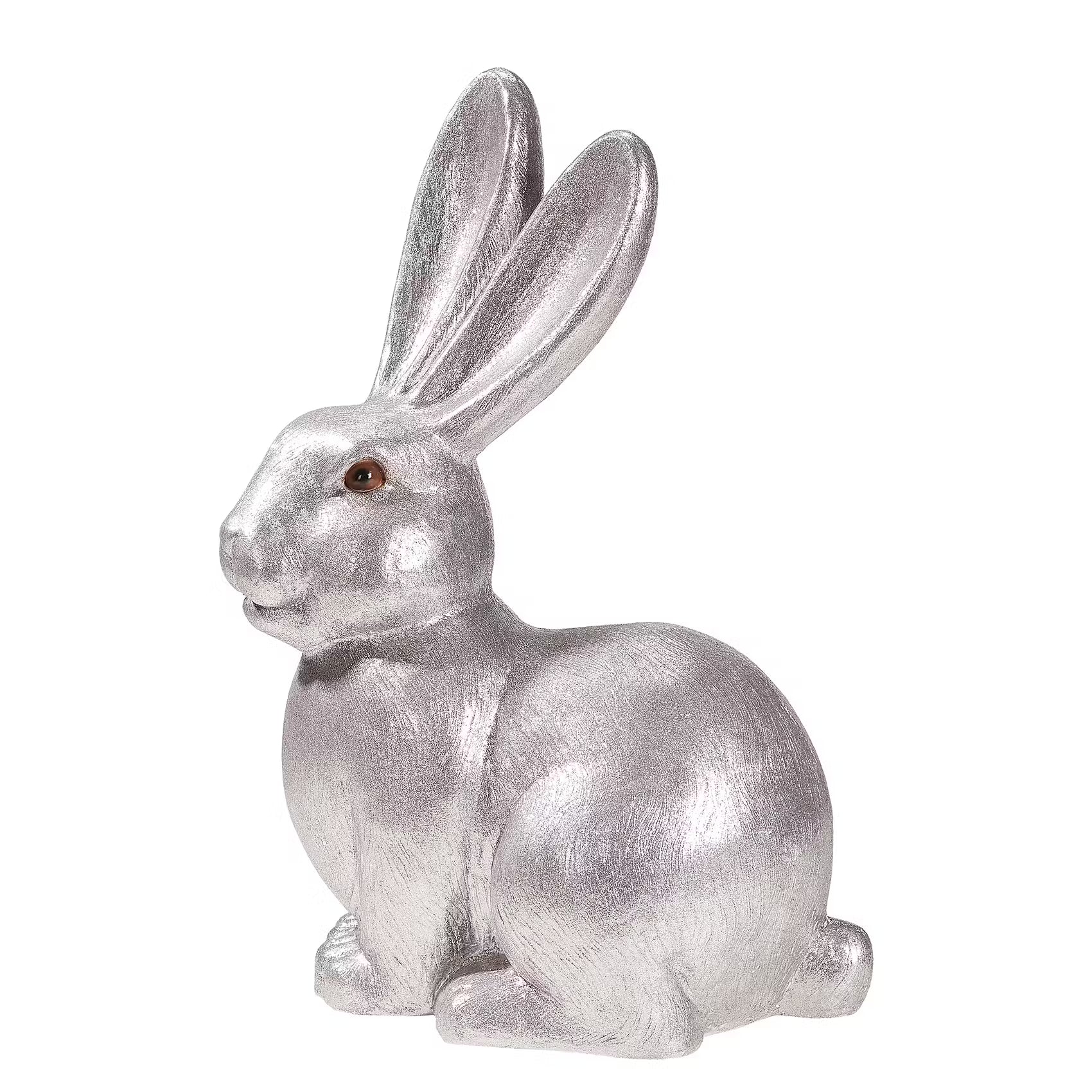 EASTER XXXL Deko-Hase - Magnesia - Silber