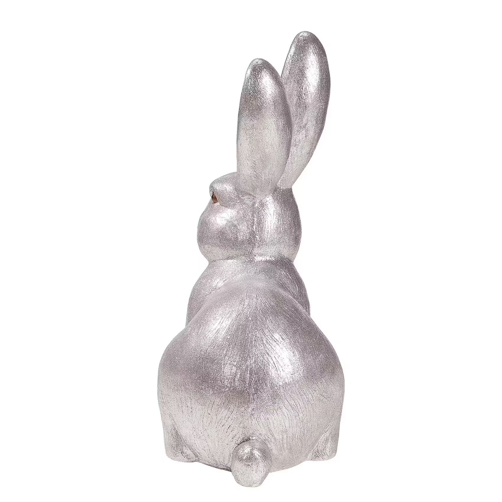 EASTER XXXL Deko-Hase - Magnesia - Silber