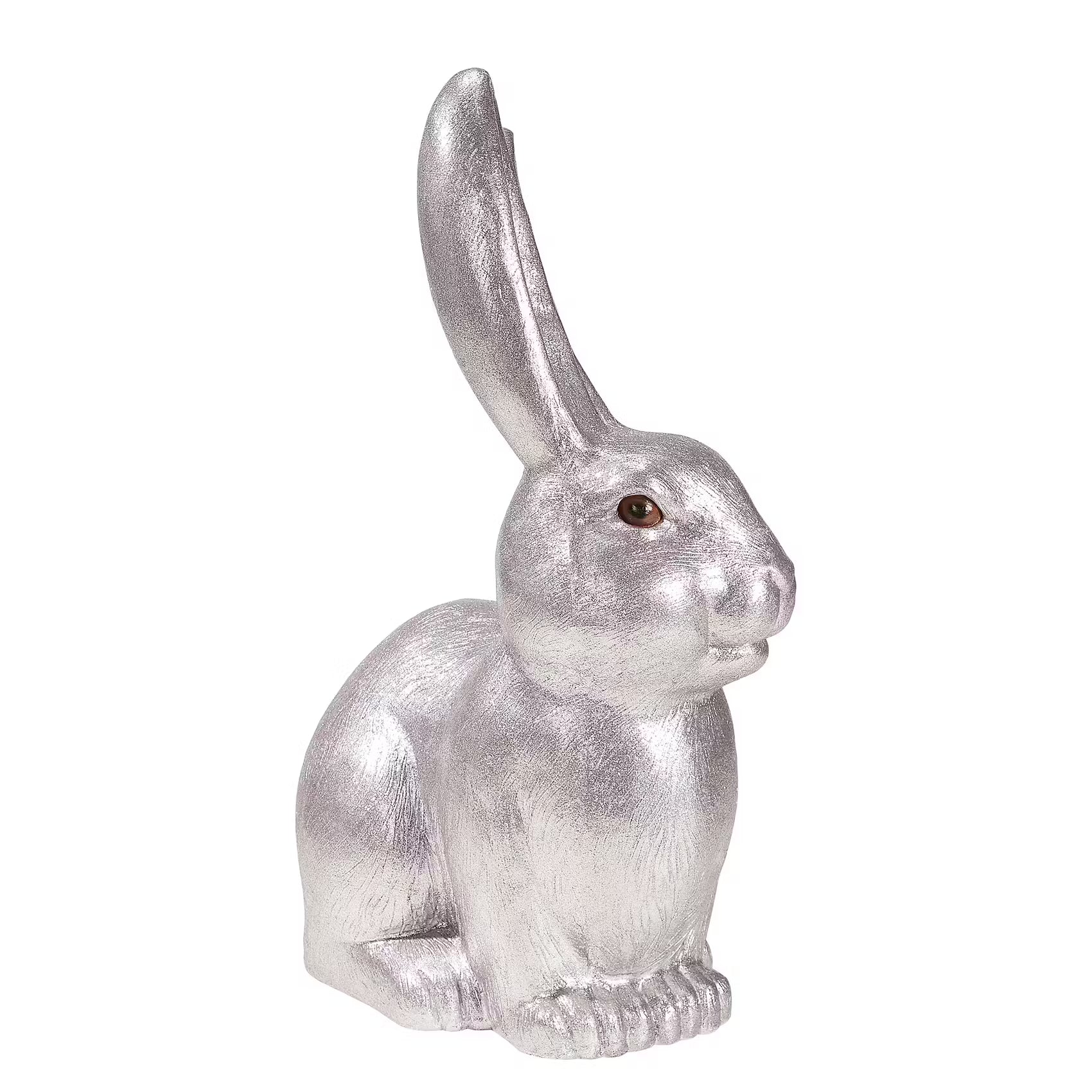 EASTER XXXL Deko-Hase - Magnesia - Silber