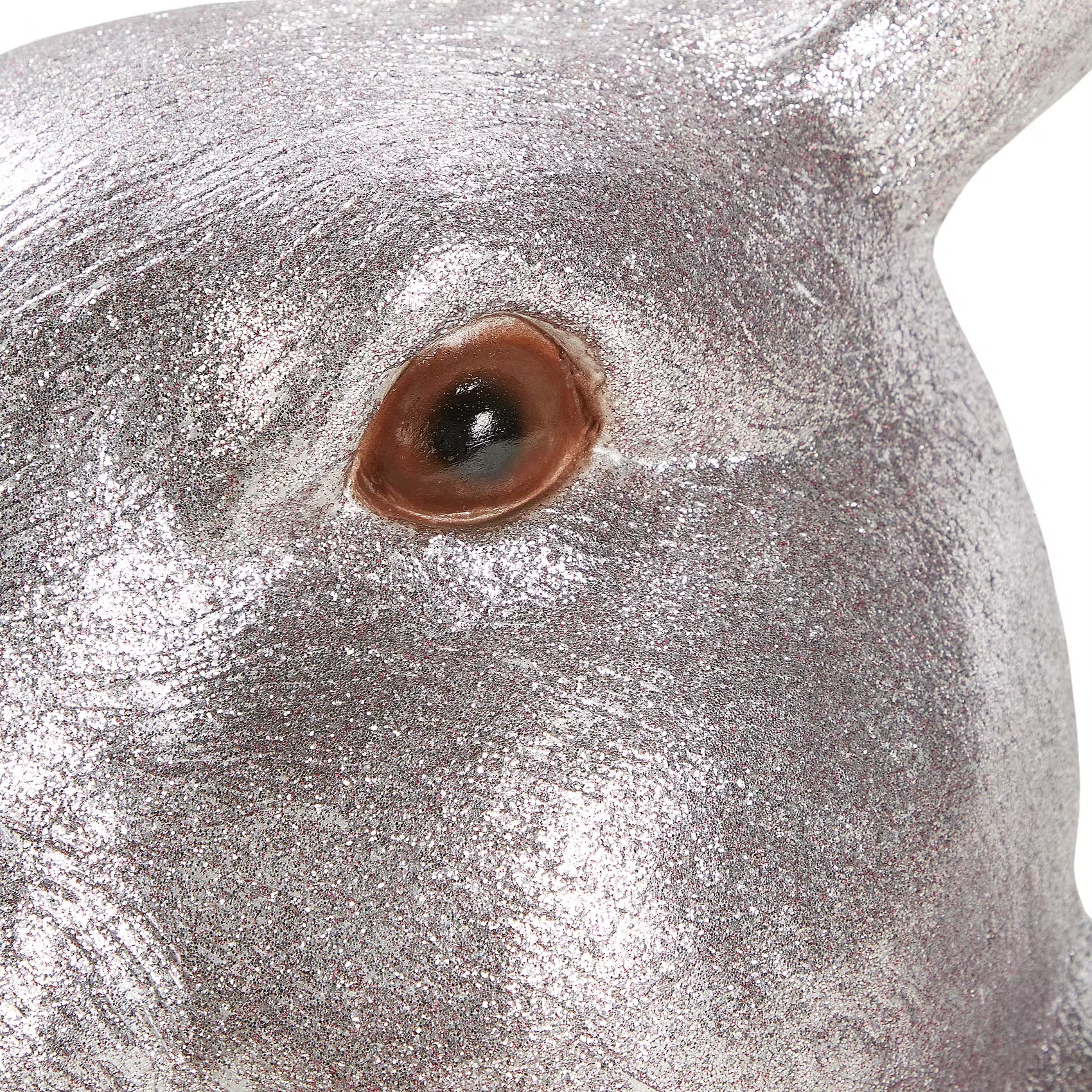 EASTER XXXL Deko-Hase - Magnesia - Silber