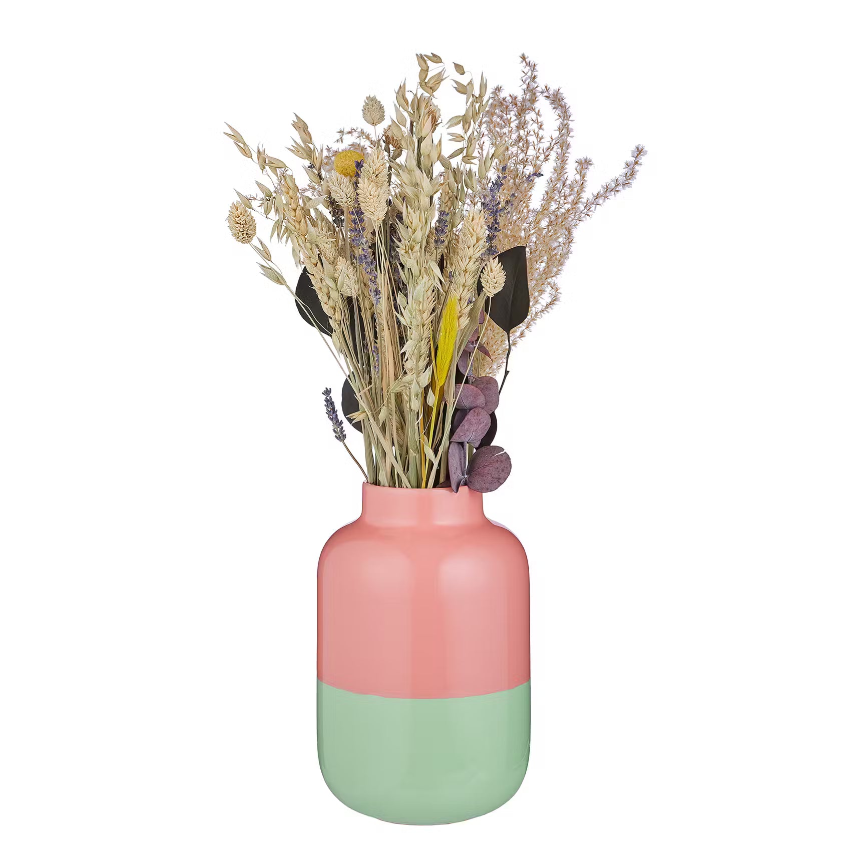 TWO TONE Vase - Terracotta - Pink