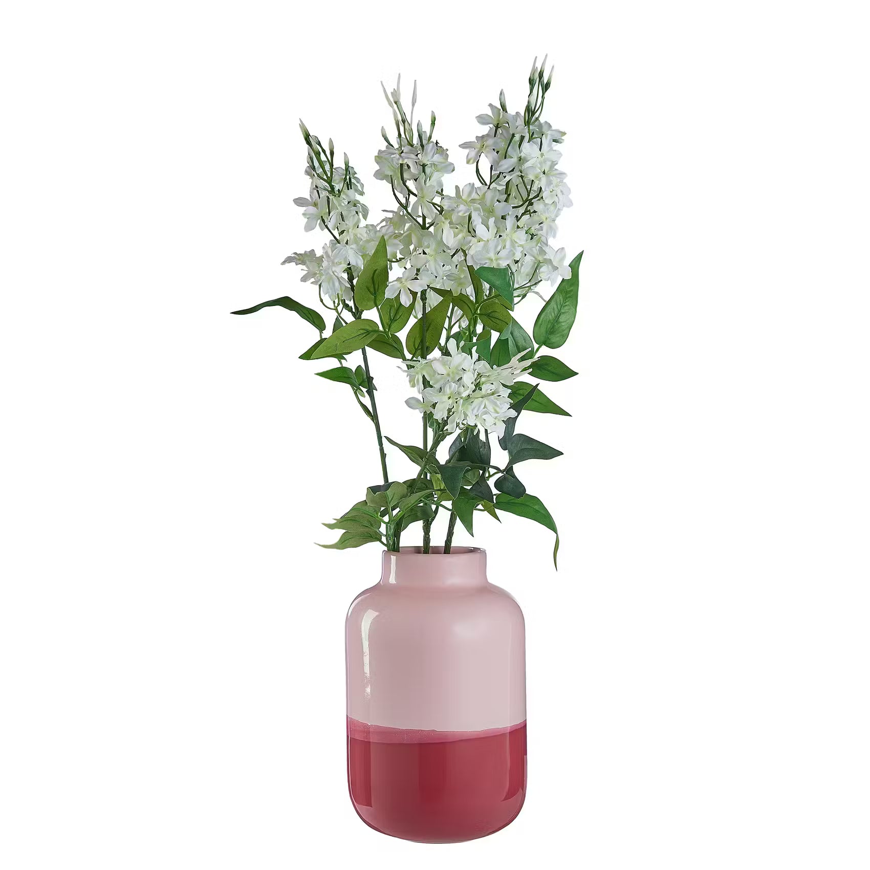 TWO TONE Vase - Terracotta - Pink
