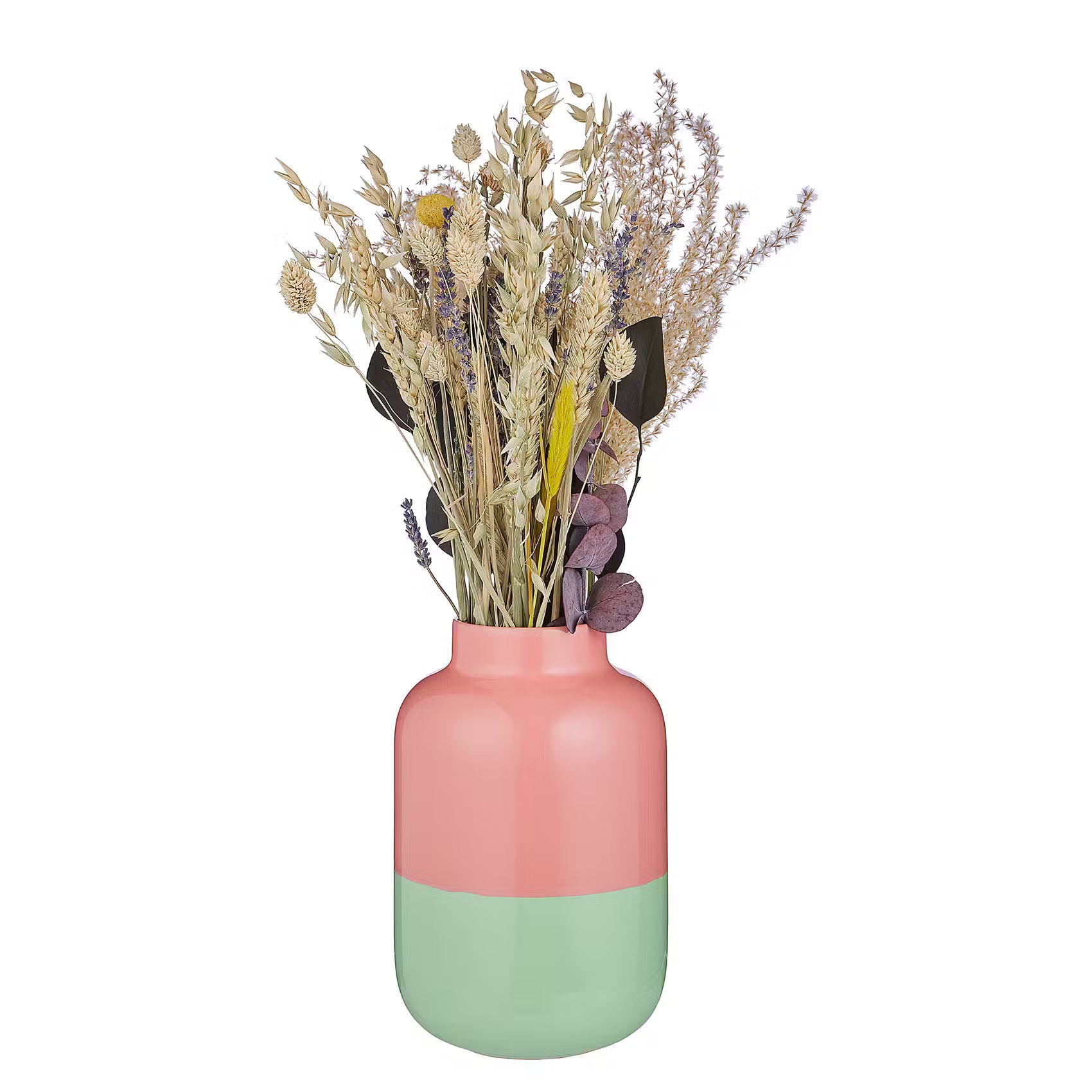 TWO TONE Vase - Terracotta - Pink