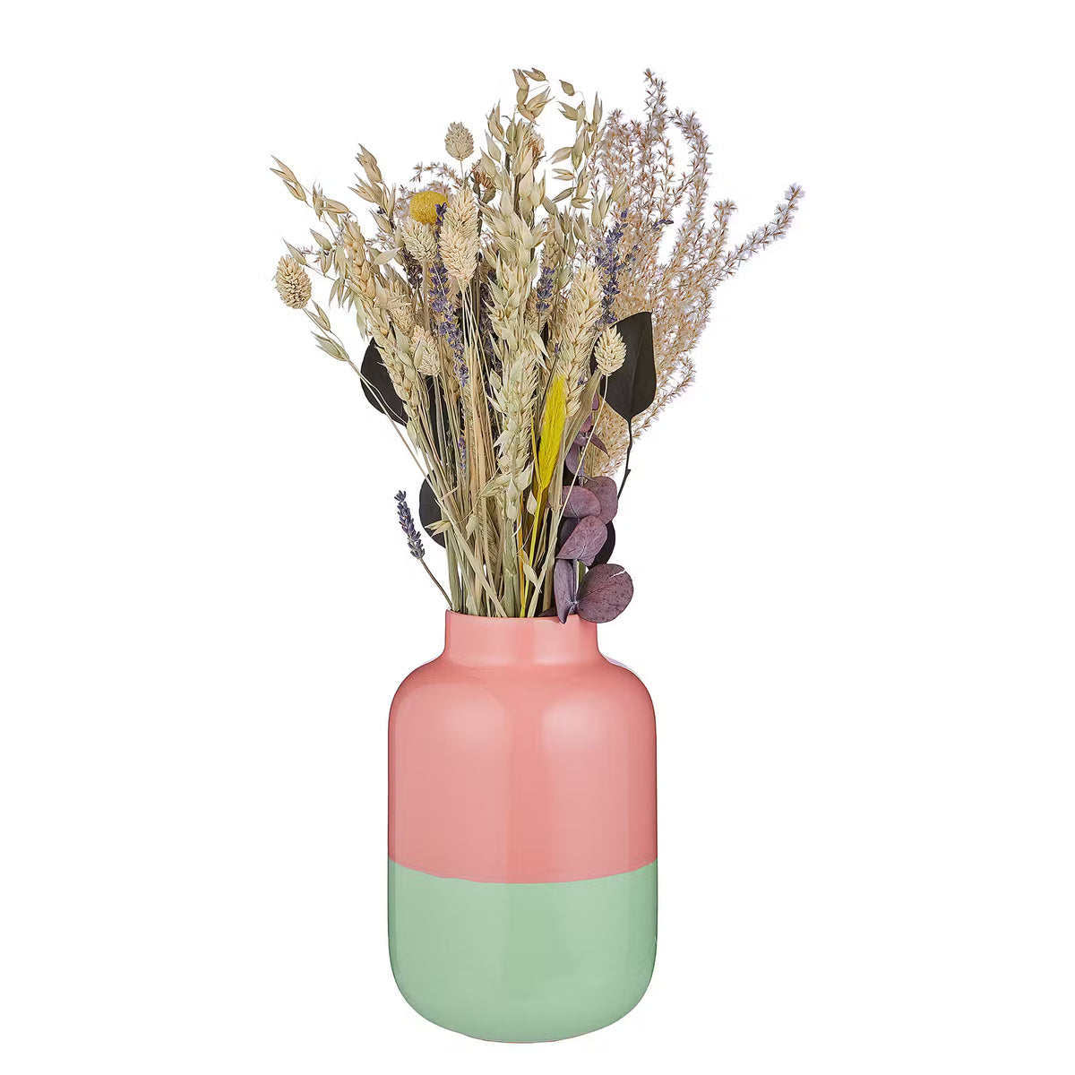 TWO TONE Vase - Terracotta - Pink