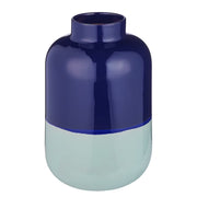 TWO TONE Vase - Terracotta - Dunkelblau