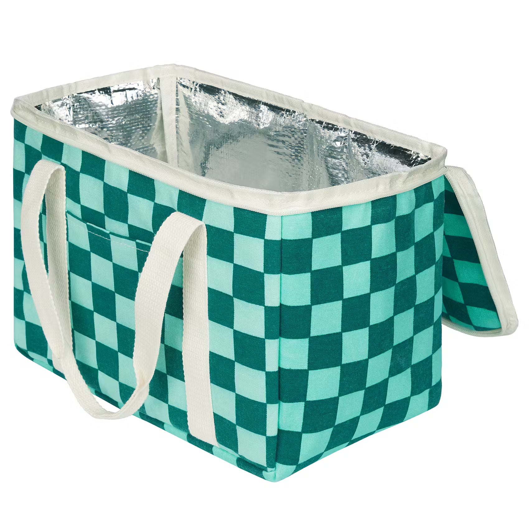 KEEP COOL Kühltasche - Baumwolle / Aluminium - Petrol