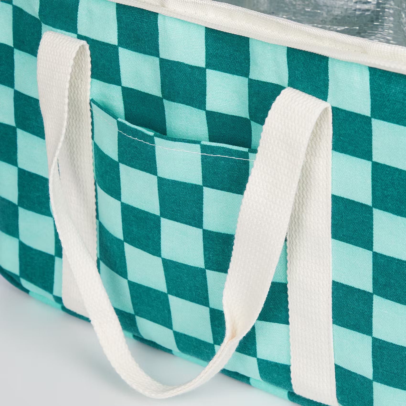 KEEP COOL Kühltasche - Baumwolle / Aluminium - Petrol