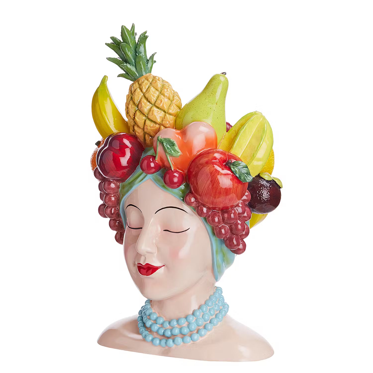 LIMA Vase - Polyresin - Bunt