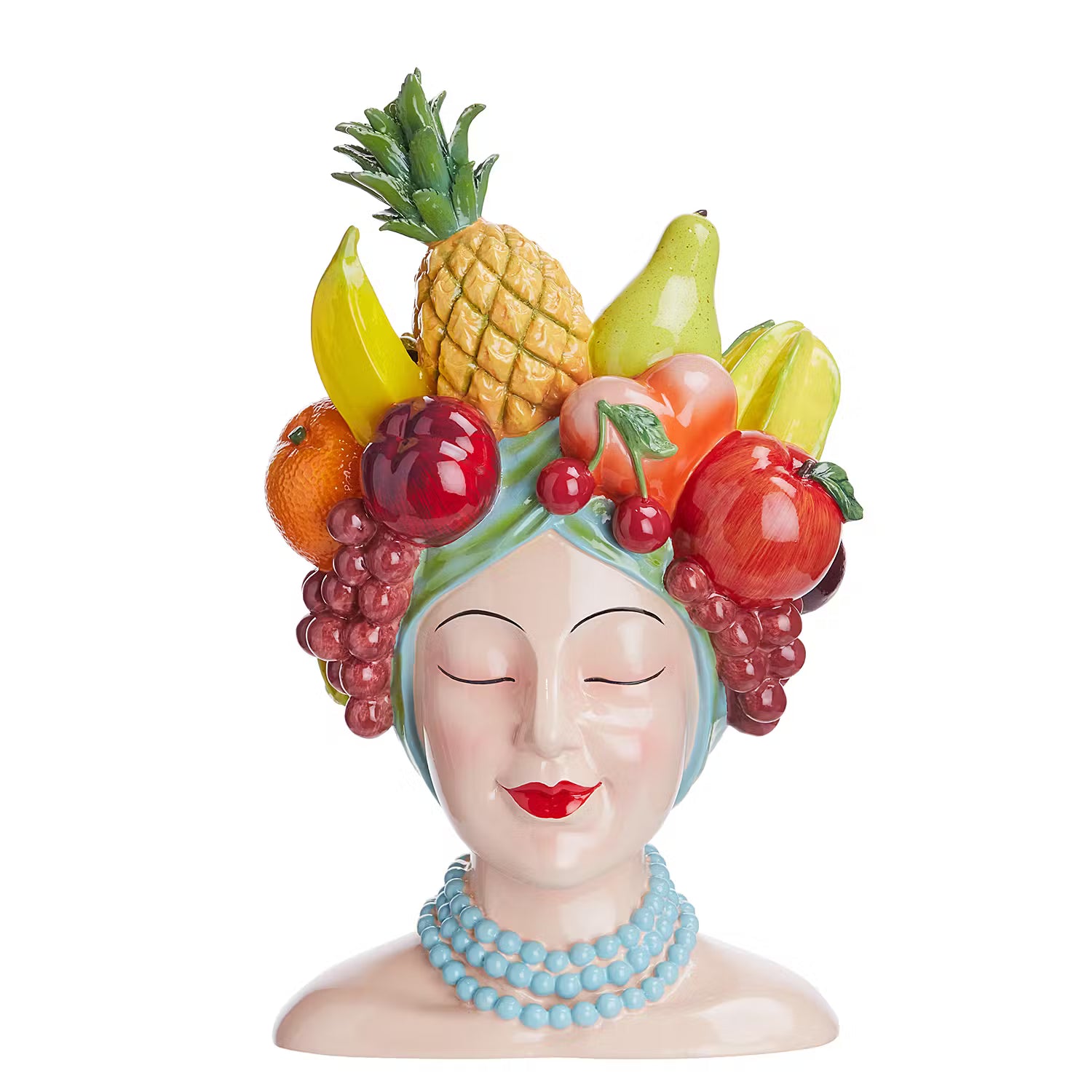 LIMA Vase - Polyresin - Bunt