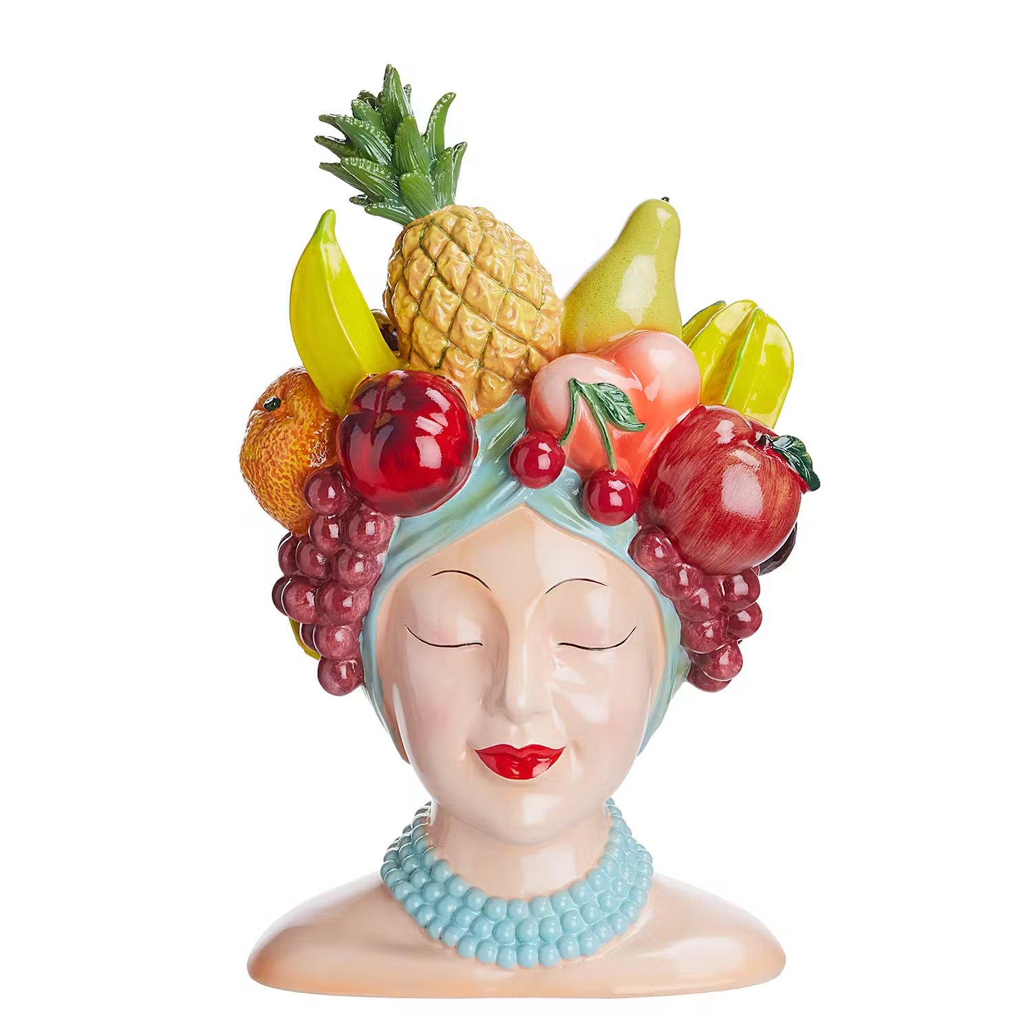 LIMA Vase - Polyresin - Bunt