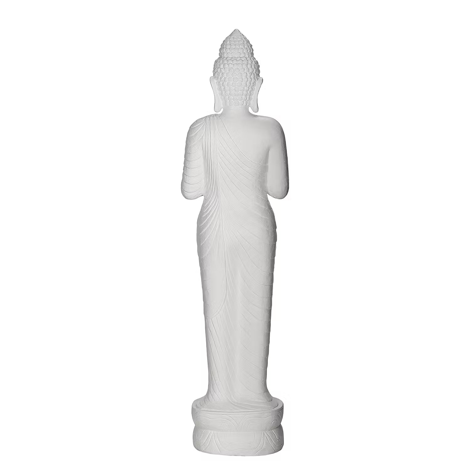 BUDDHA Deko-Statue - Magnesia - Weiß