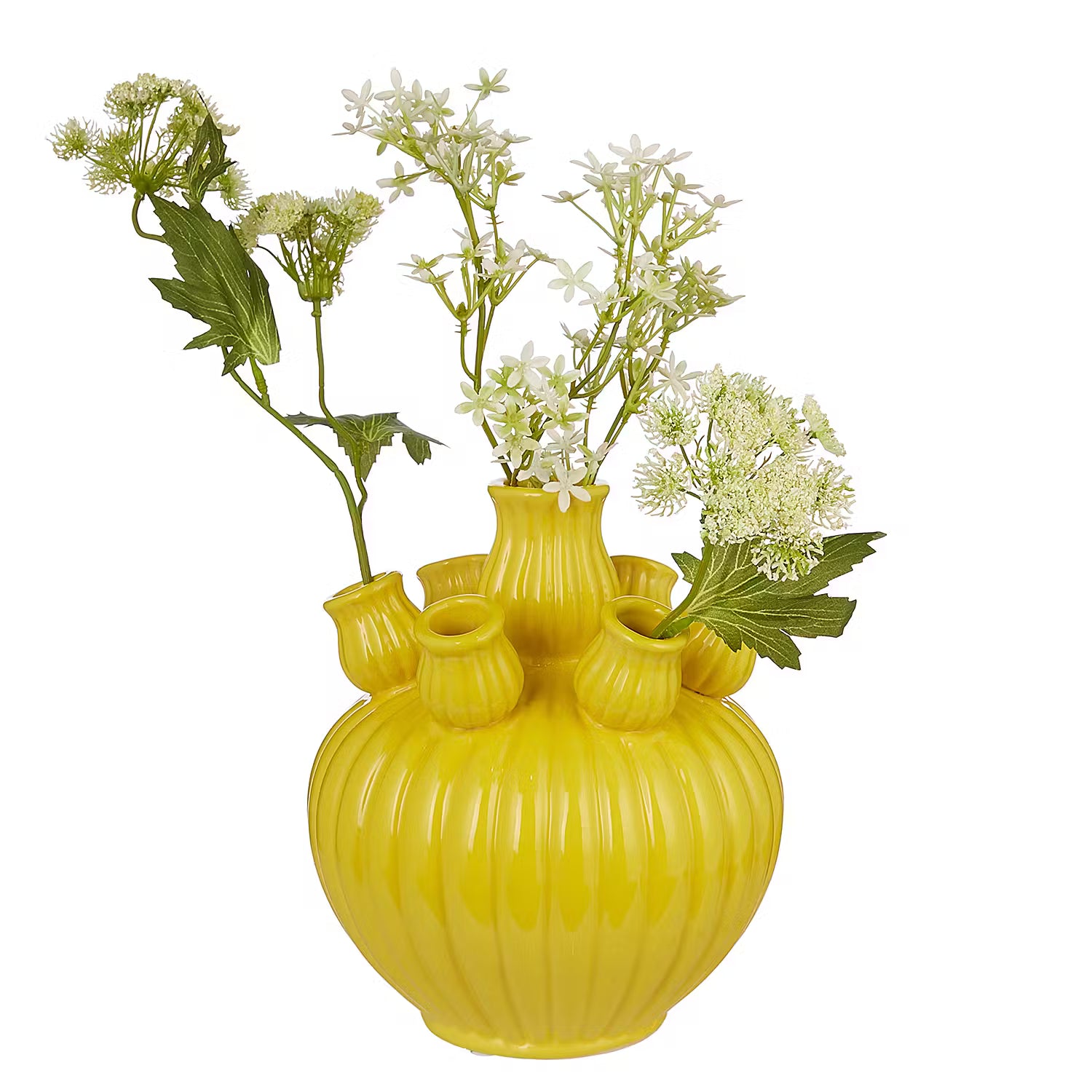 ARRANGEMENT Vase - Steingut - Gelb