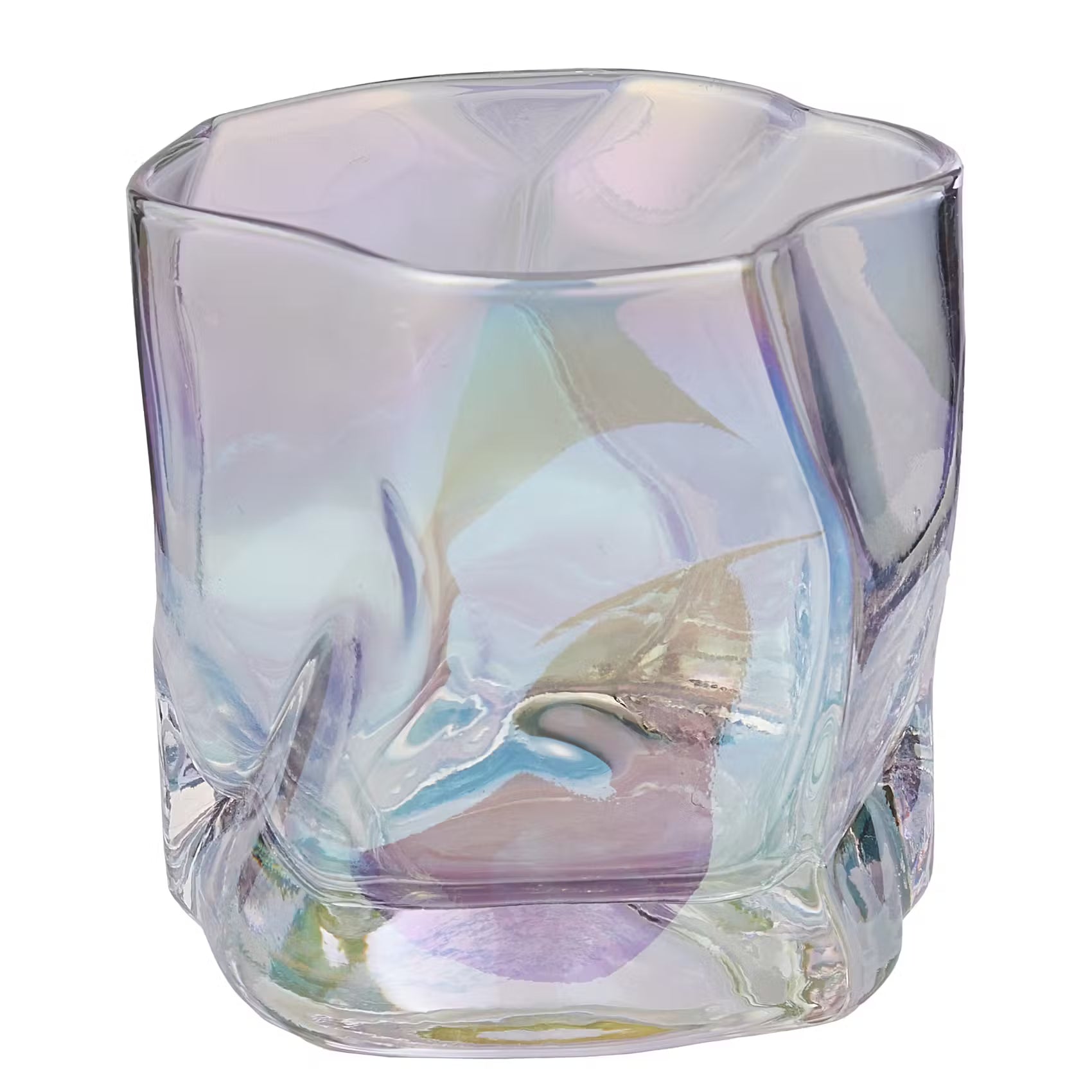 SQUEEZE Whiskeyglas Schimmernd 4er-Set - Glas -  Transparent
