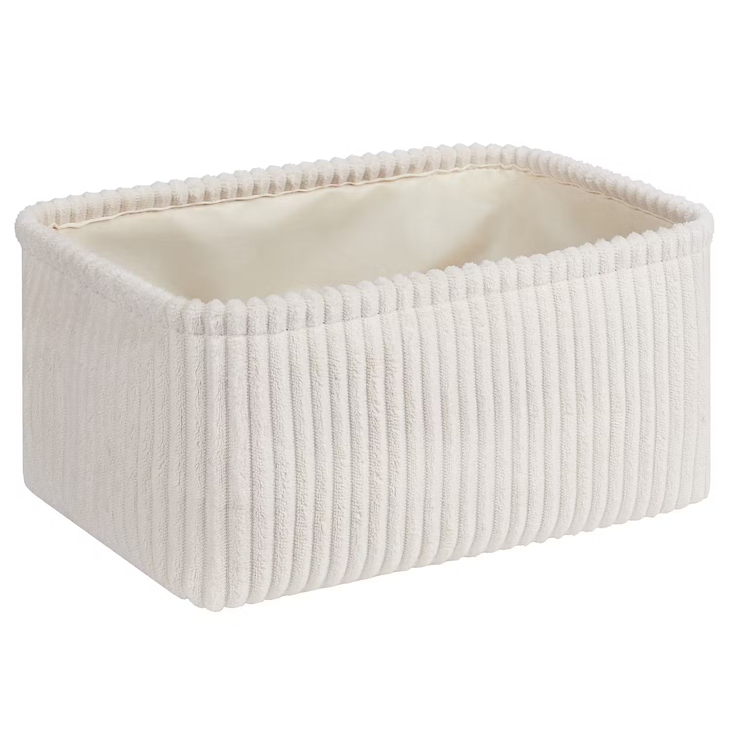 LORD OF CORD Korb 3-tlg. - Polyester - Beige