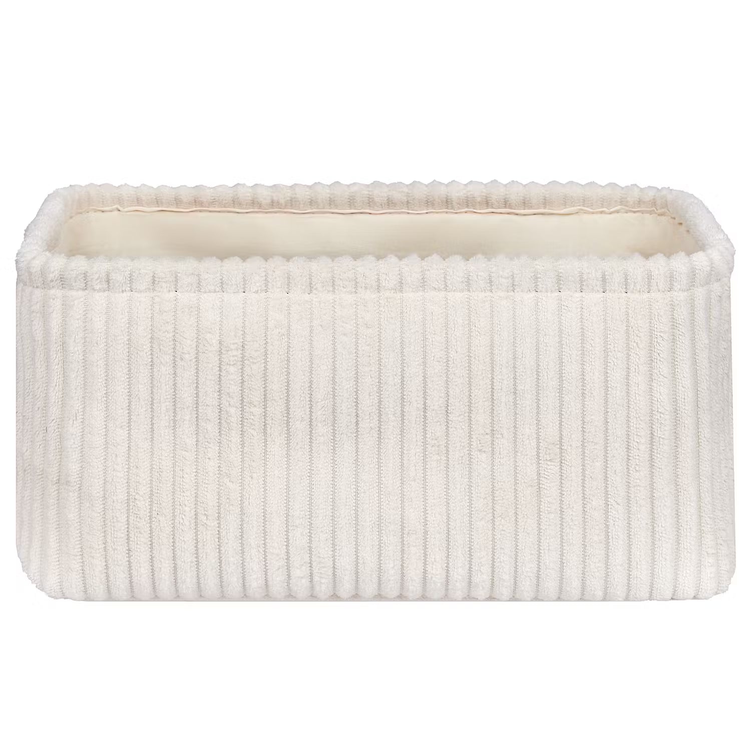 LORD OF CORD Korb 3-tlg. - Polyester - Beige