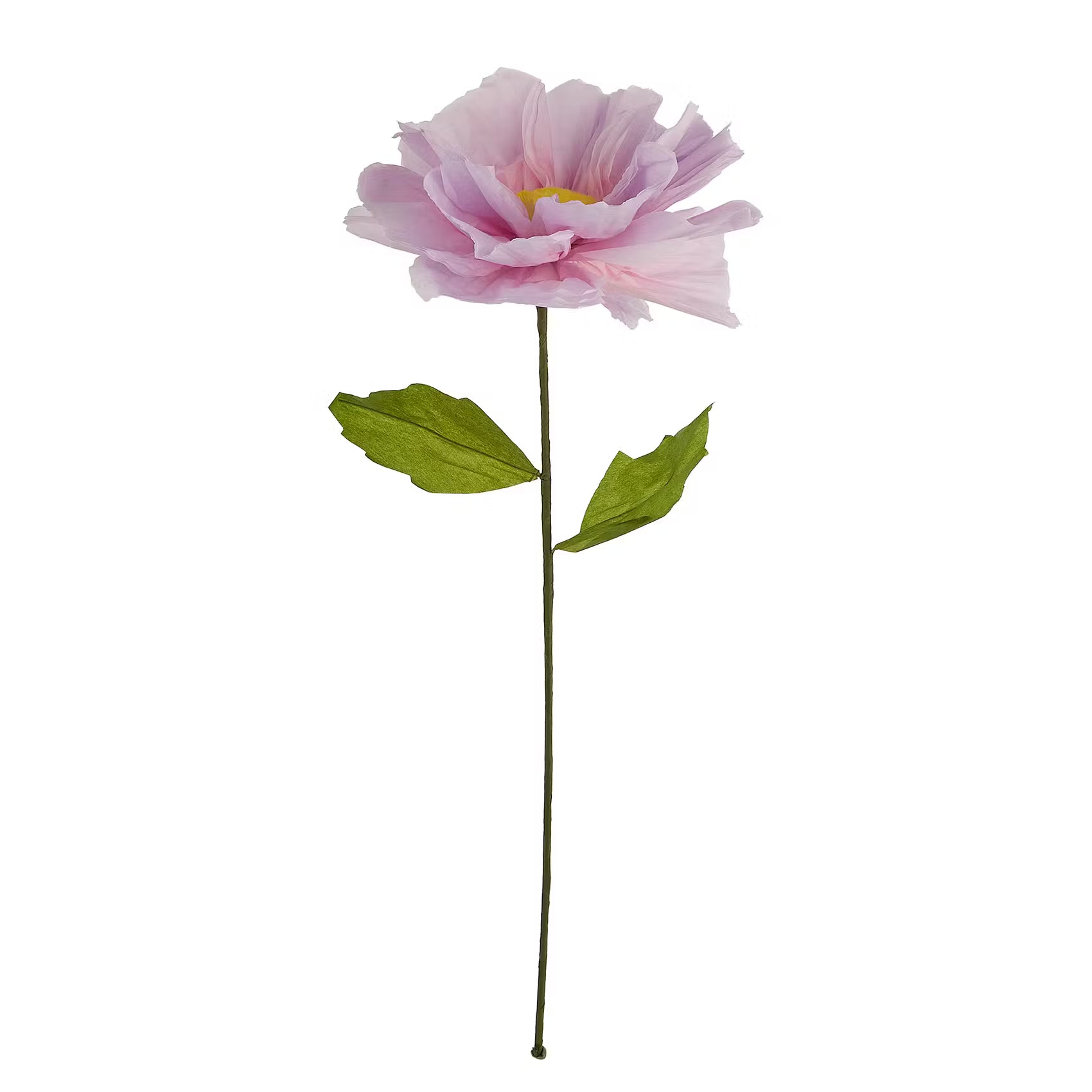 BLOOM Deko-Blume  - Papier / Eisen - Pastelllila - Violett