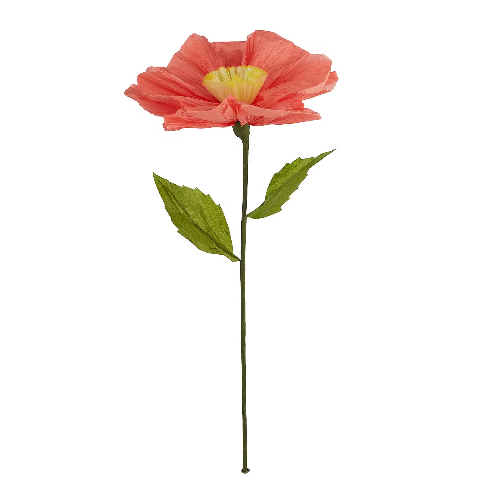 BLOOM Deko-Blume  - Papier / Eisen - Rot - Rot