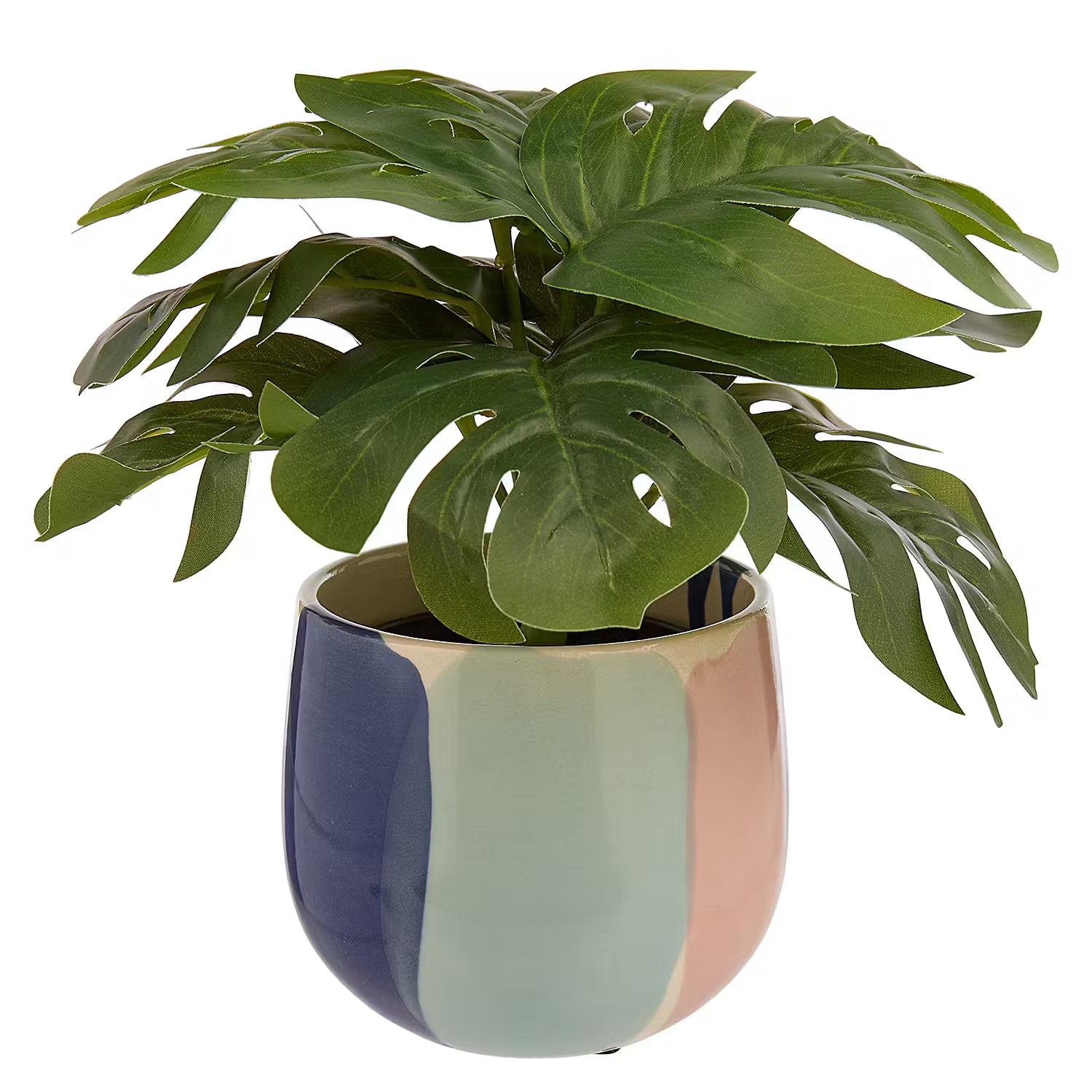 SINTRA Blumenübertopf - Steingut - Blau