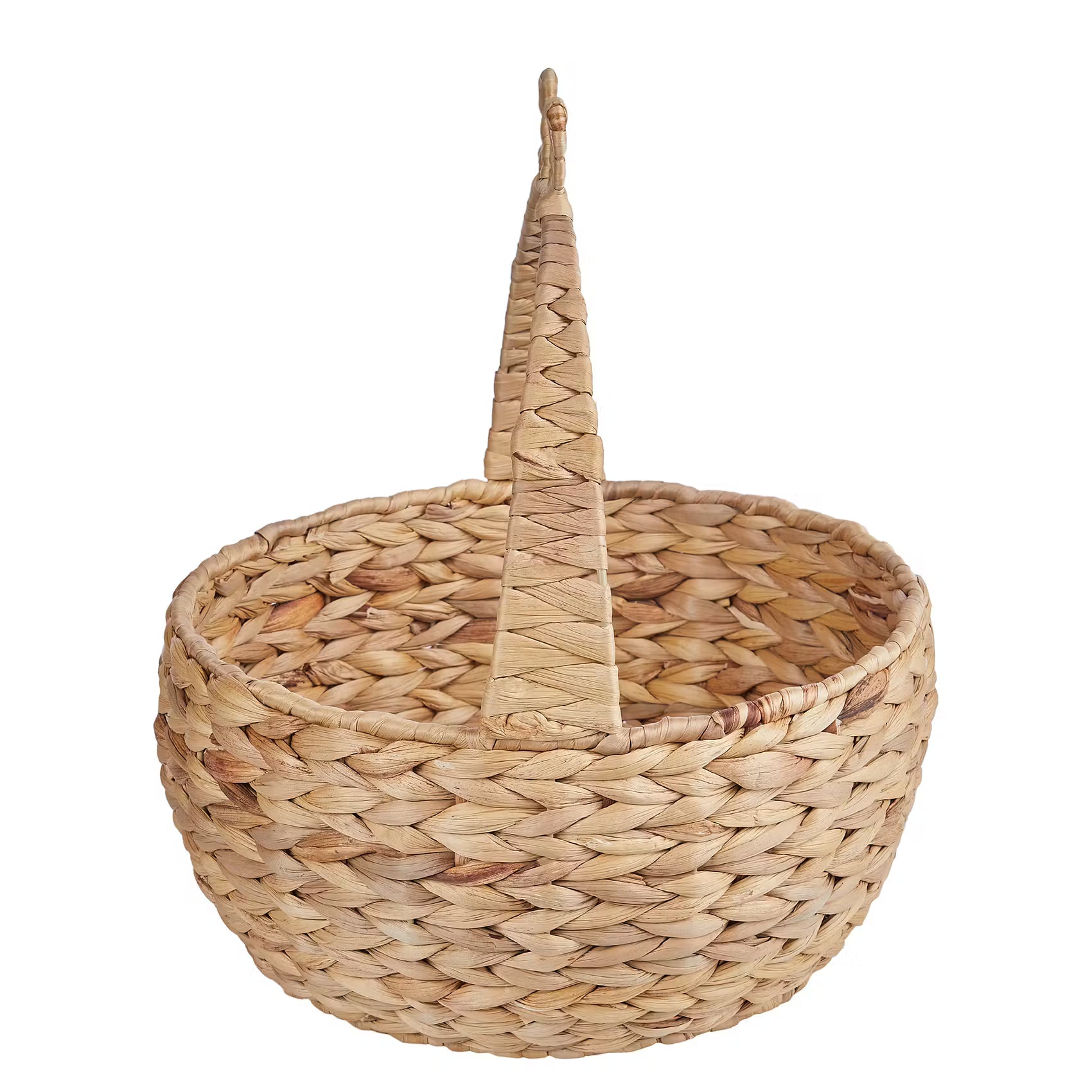 EASTER Korb mit Häschenohren - Wasserhyazinthe - Hellbraun