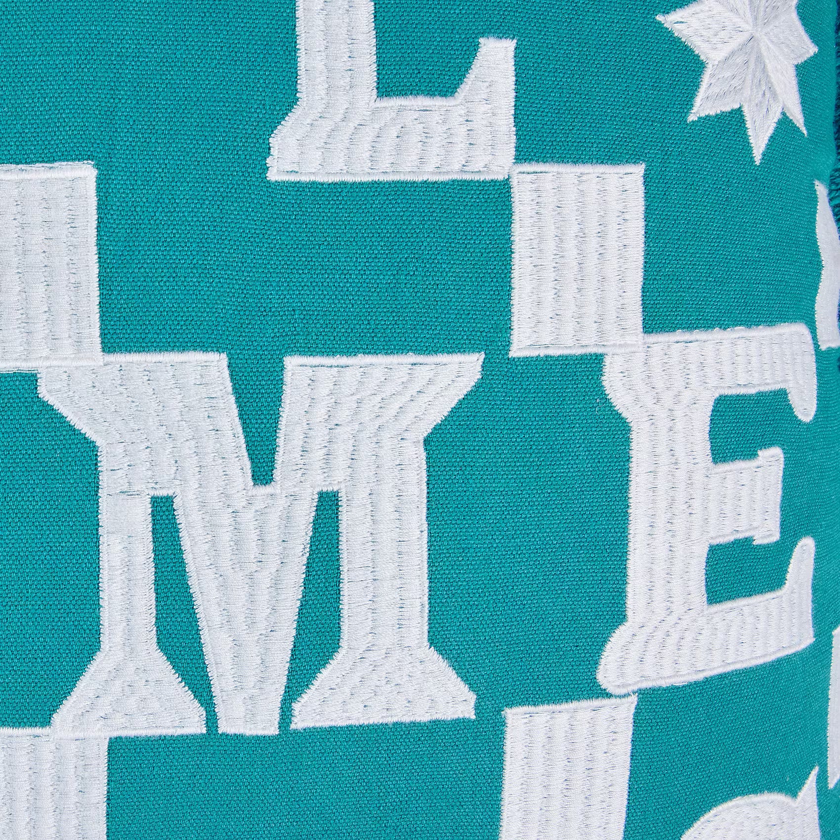 CARTAGENA Kissen - Baumwolle / Polyester - Hellblau