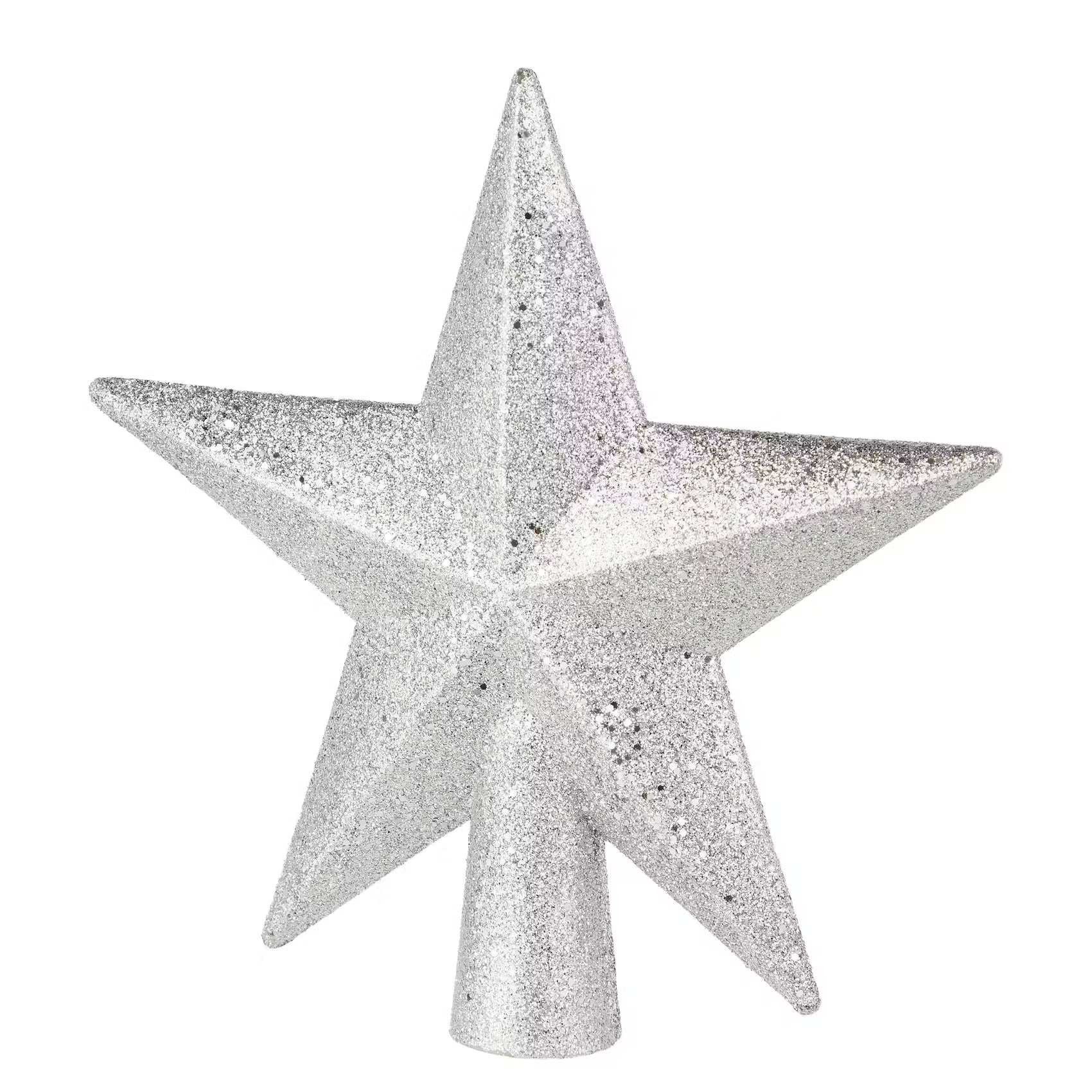 X-MAS Baumspitze Stern Glitter
