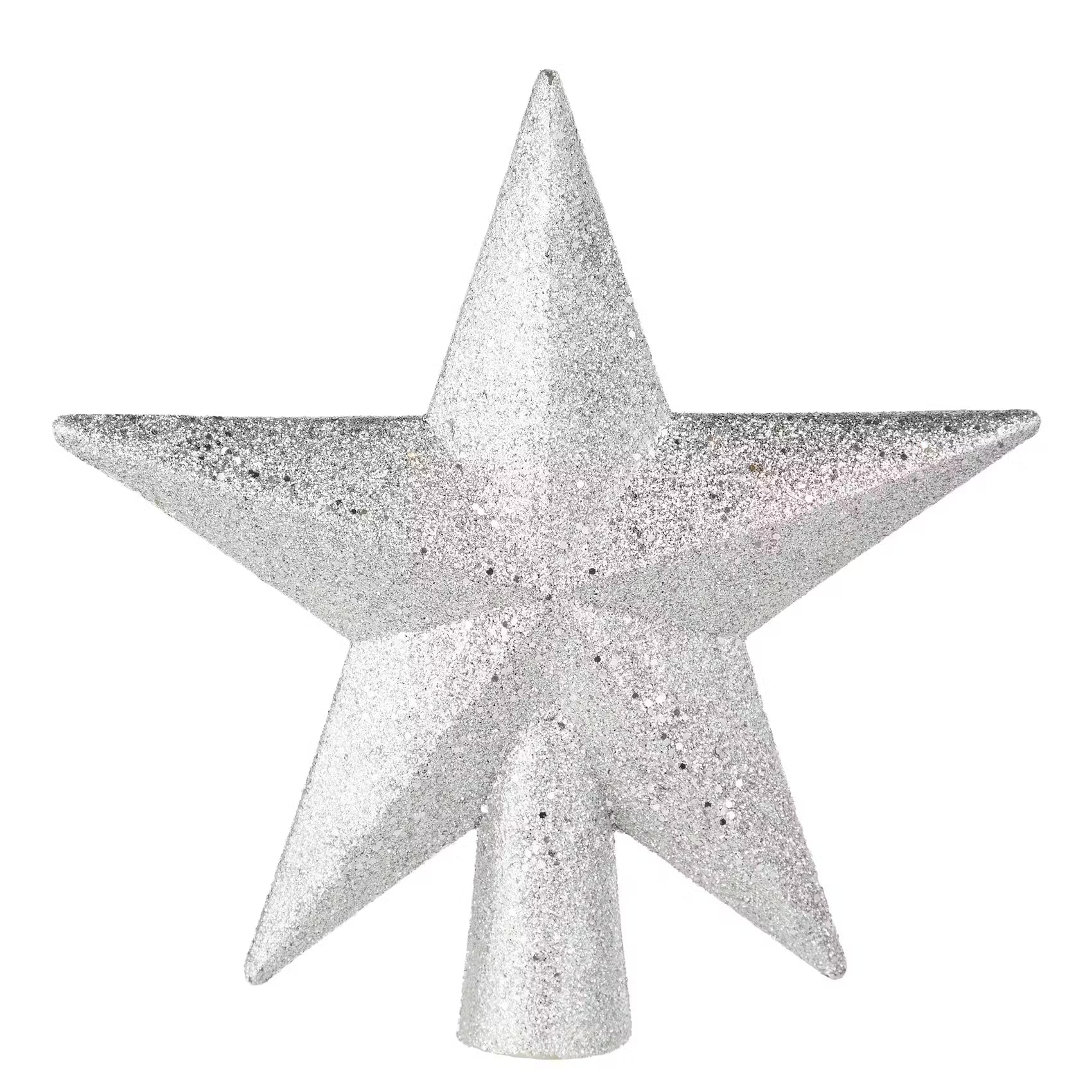 X-MAS Baumspitze Stern Glitter