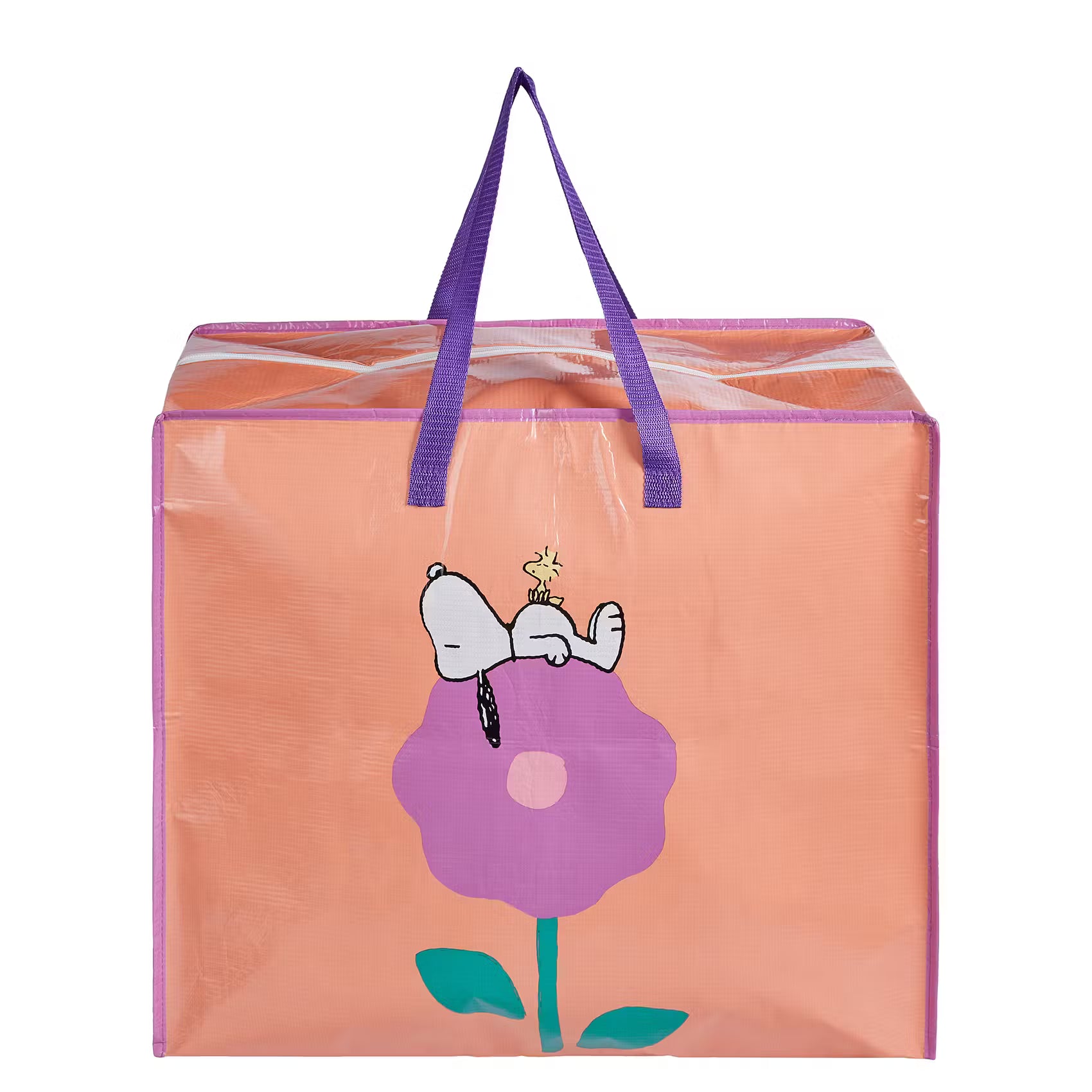 PEANUTS Jumbotasche Snoopy Blume - PET - Hellorange