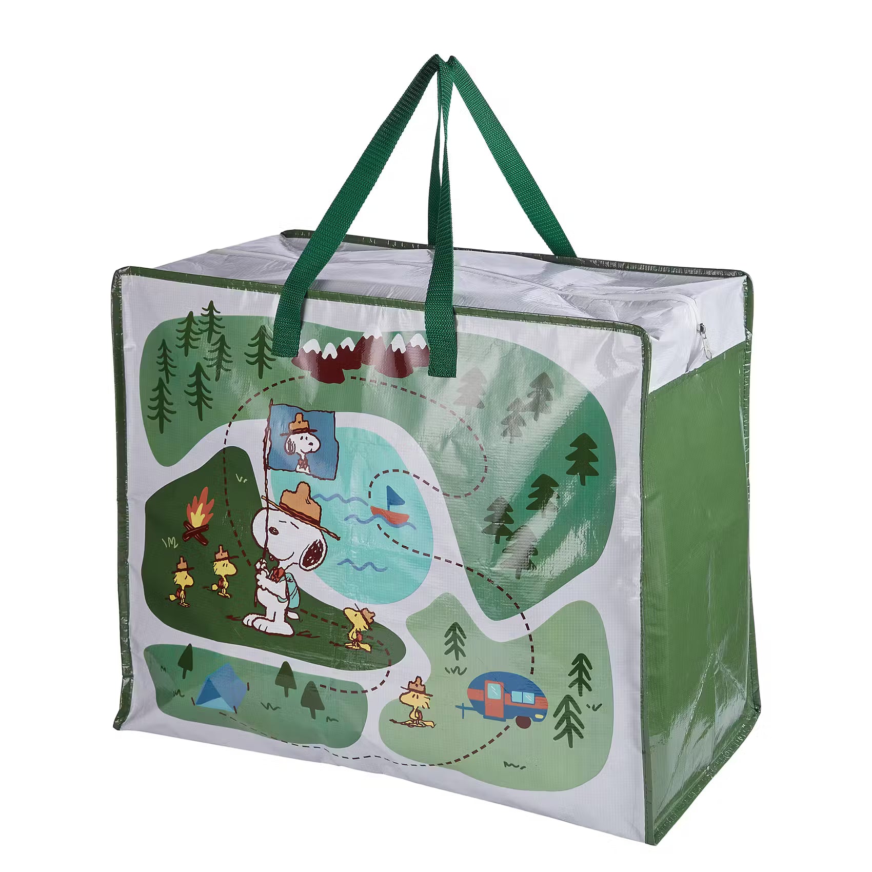 PEANUTS Jumbotasche Snoopy Camping