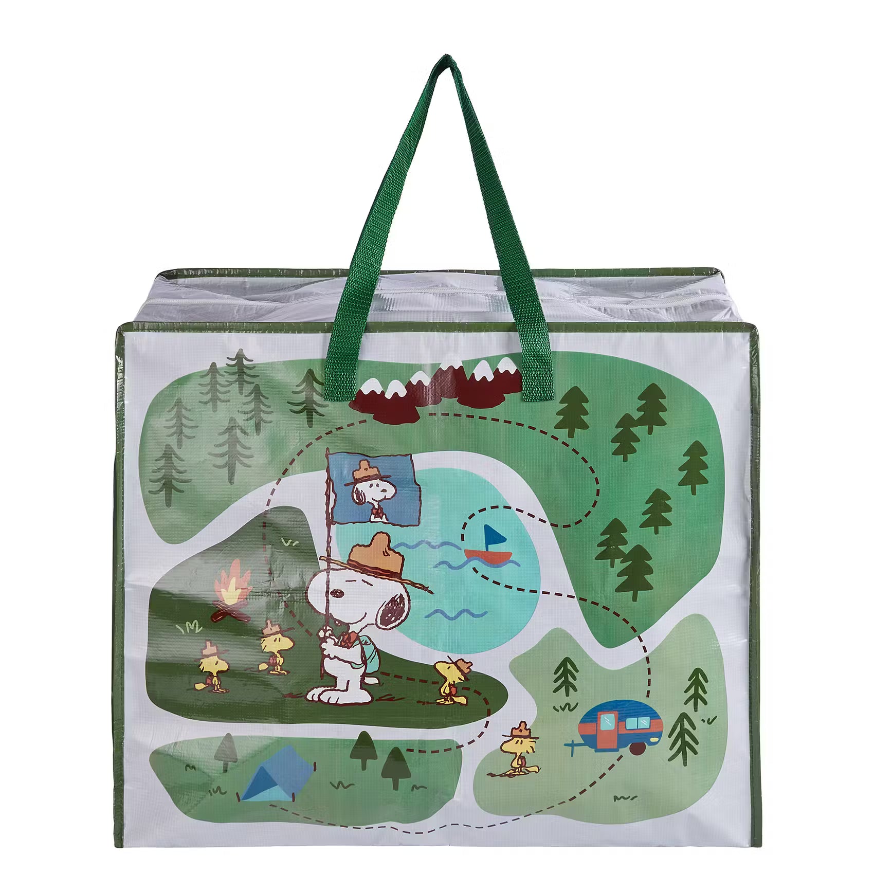 PEANUTS Jumbotasche Snoopy Camping