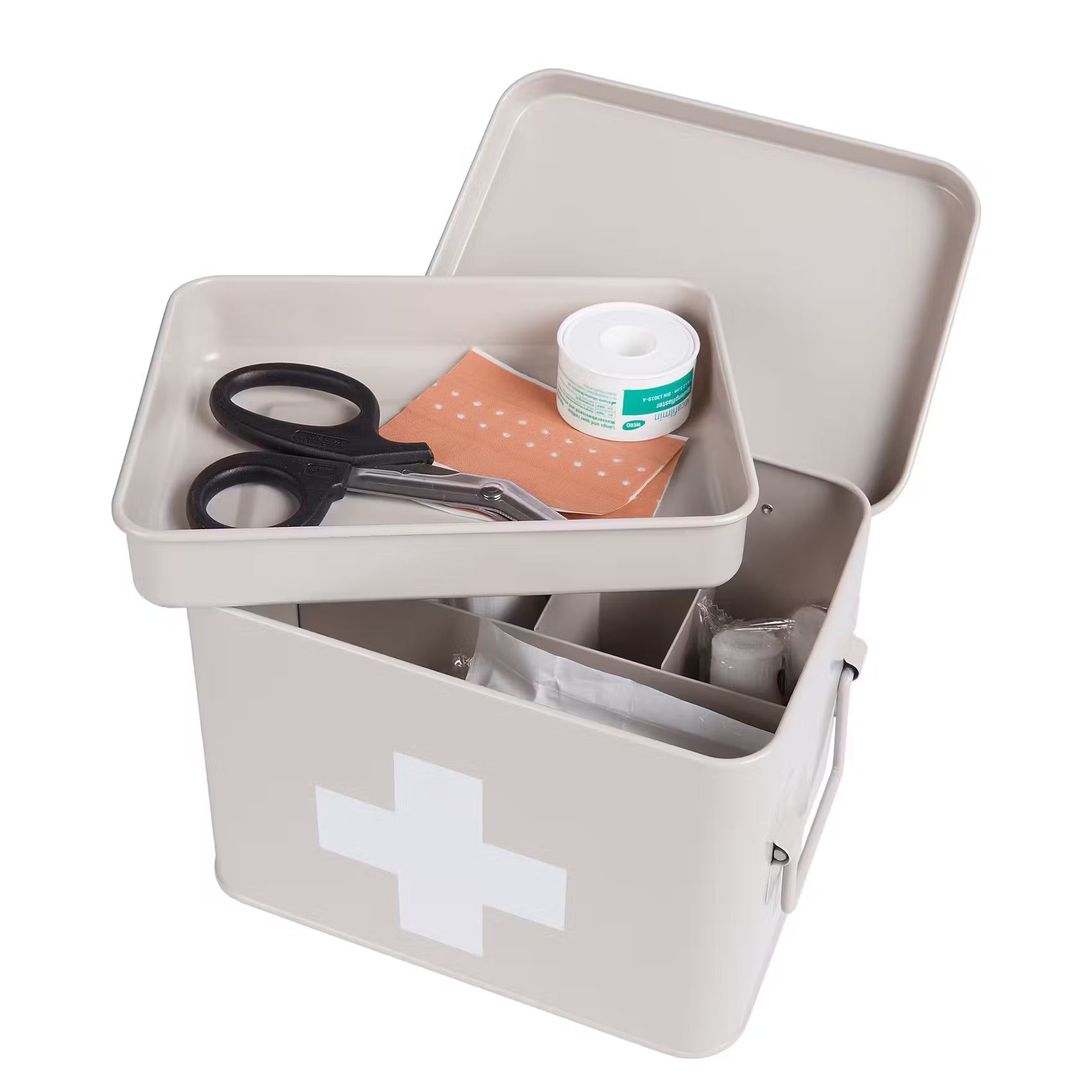 MEDIC Medikamentenbox - Eisen - Beige