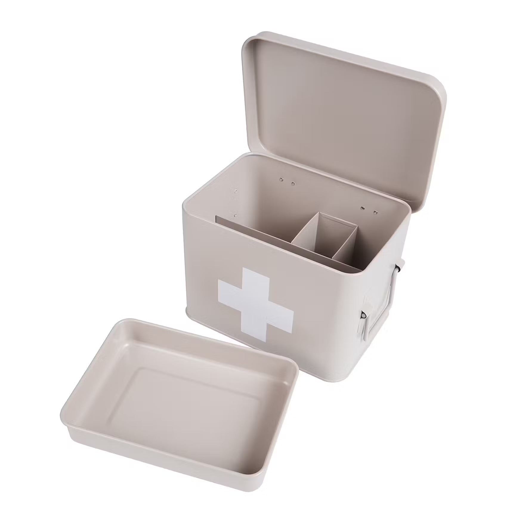 MEDIC Medikamentenbox - Eisen - Beige
